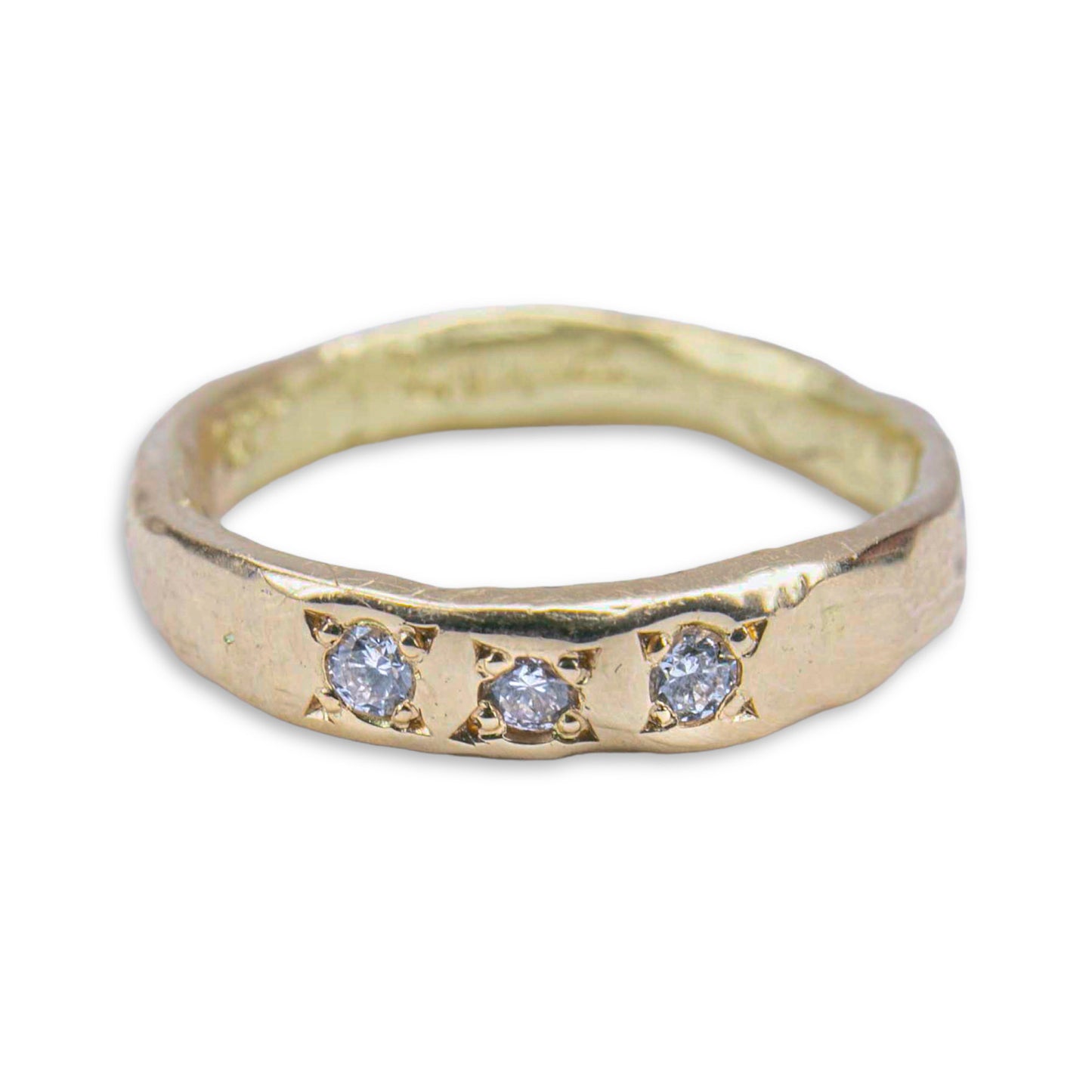 Ditzy Diamond Stacker Ring