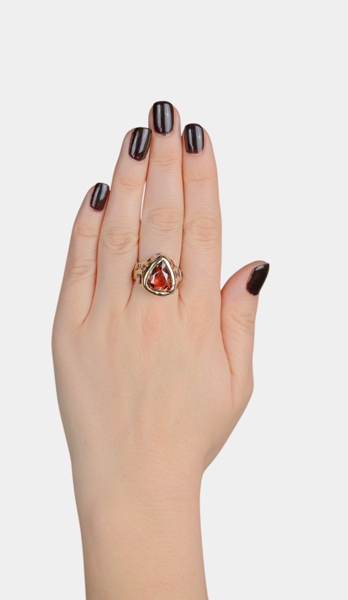 Pear Around Ring