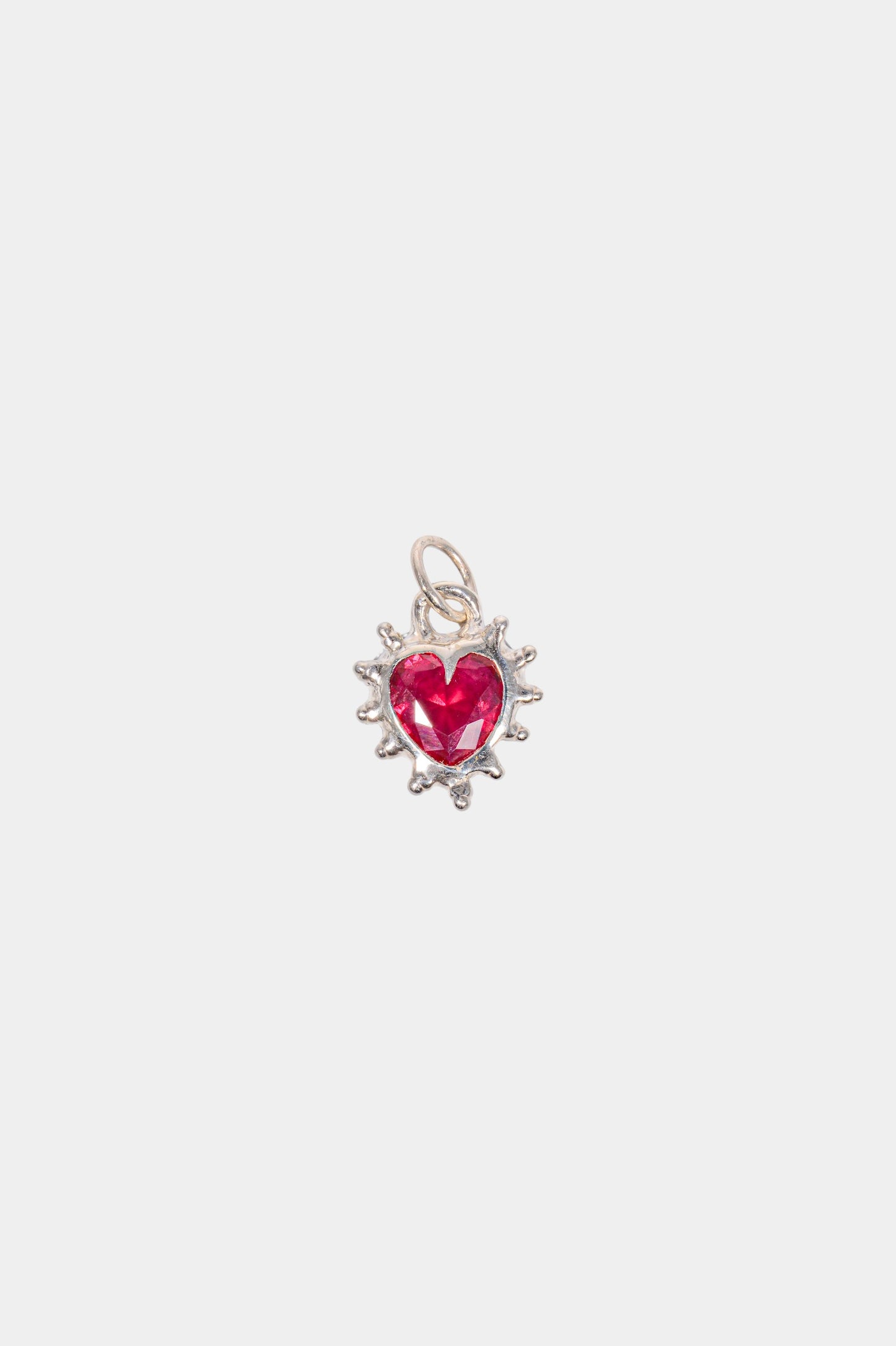 Ruby Heart Pendant