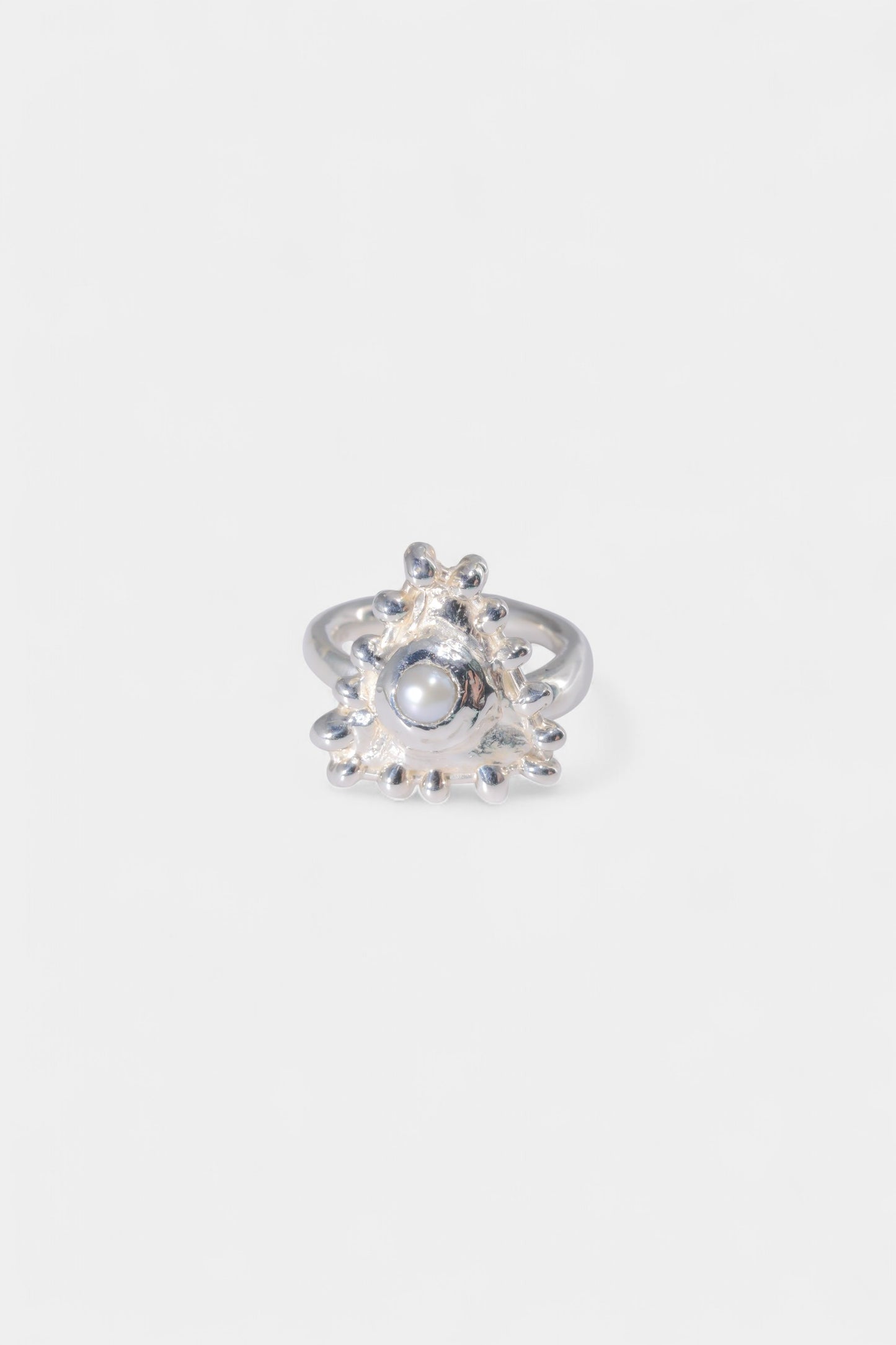 All Seeing Pearl Ring