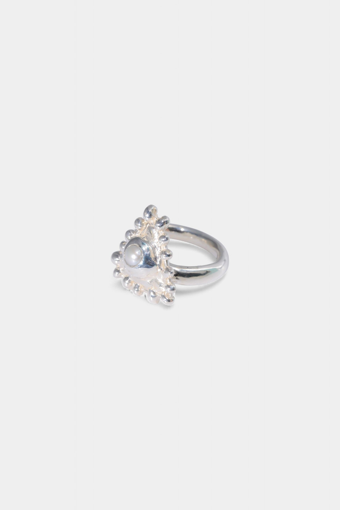 All Seeing Pearl Ring