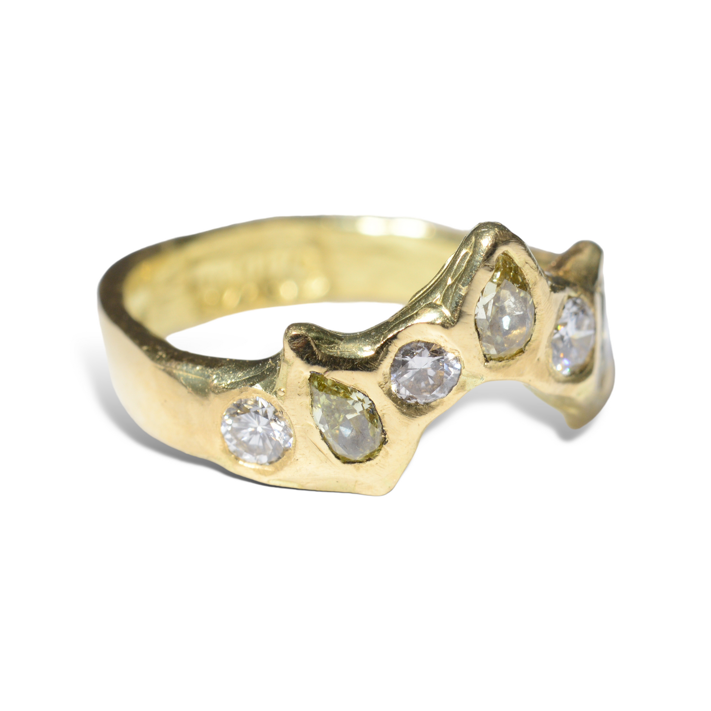 Slow Burn Stacker Ring