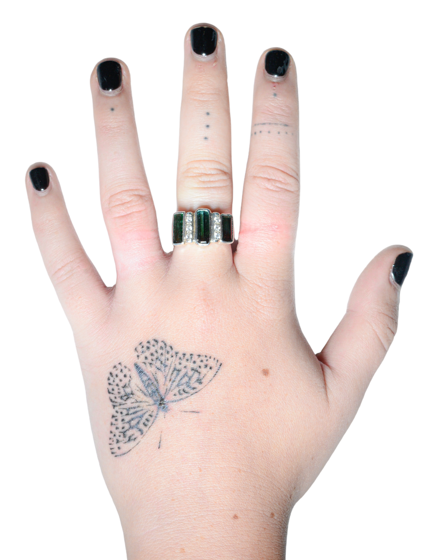 Tall Tourmaline Ring