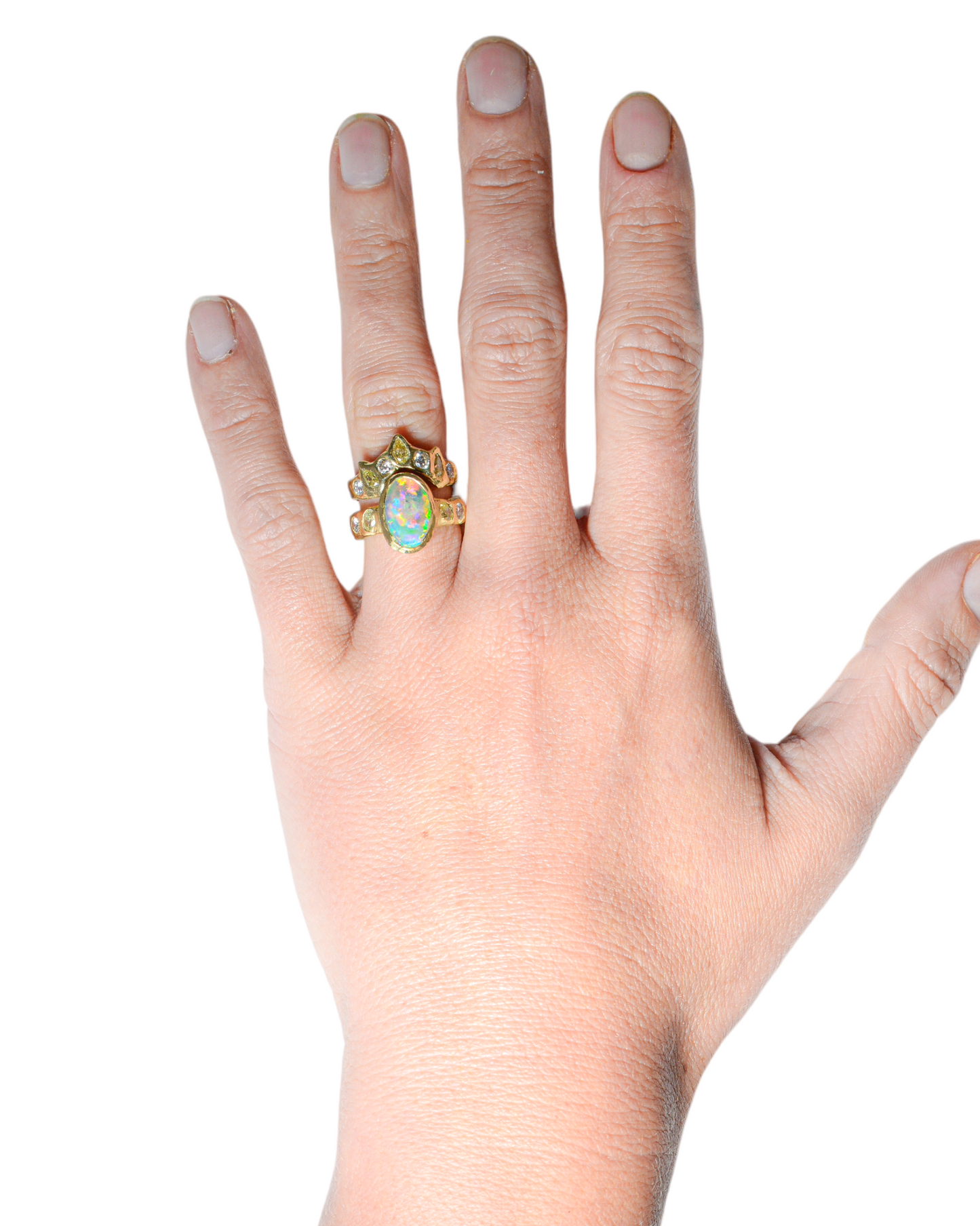 Slow Burn Stacker Ring