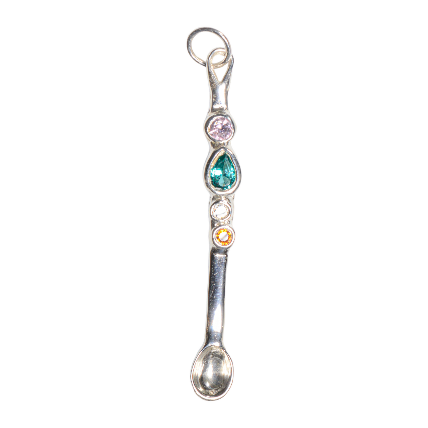 Teal Cluster Spoon