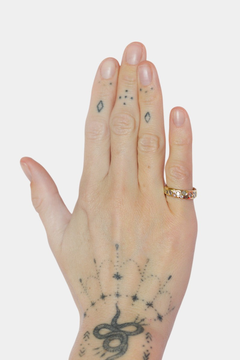 Diamond Daydream Stacker Ring