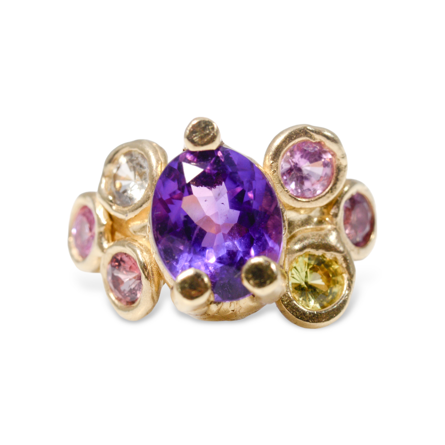 Amethyst Babe Ring