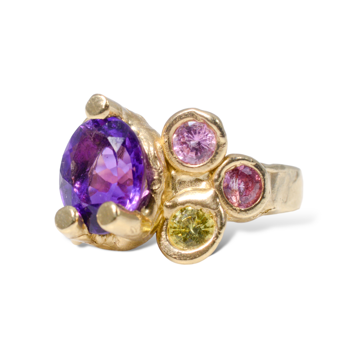 Amethyst Babe Ring