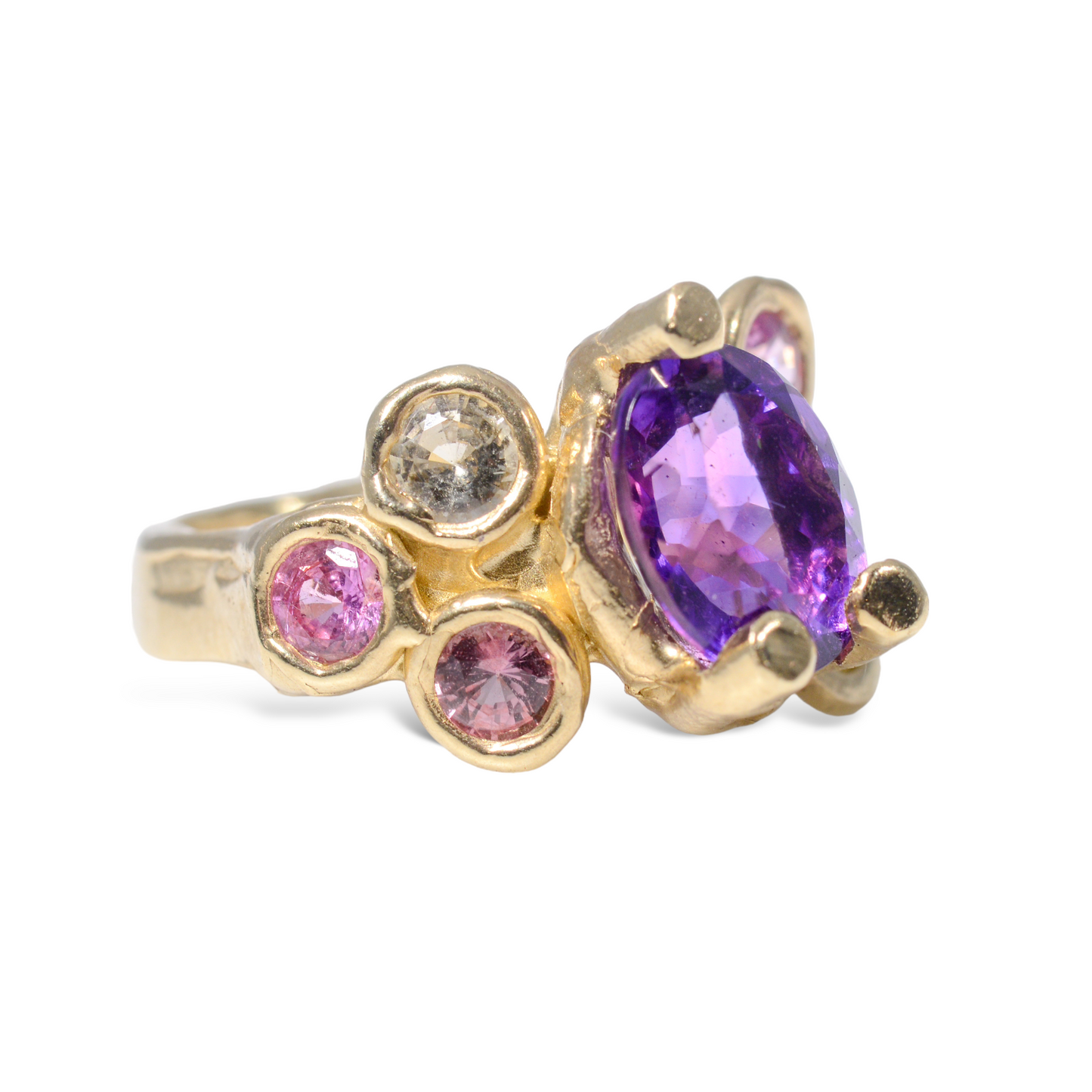 Amethyst Babe Ring