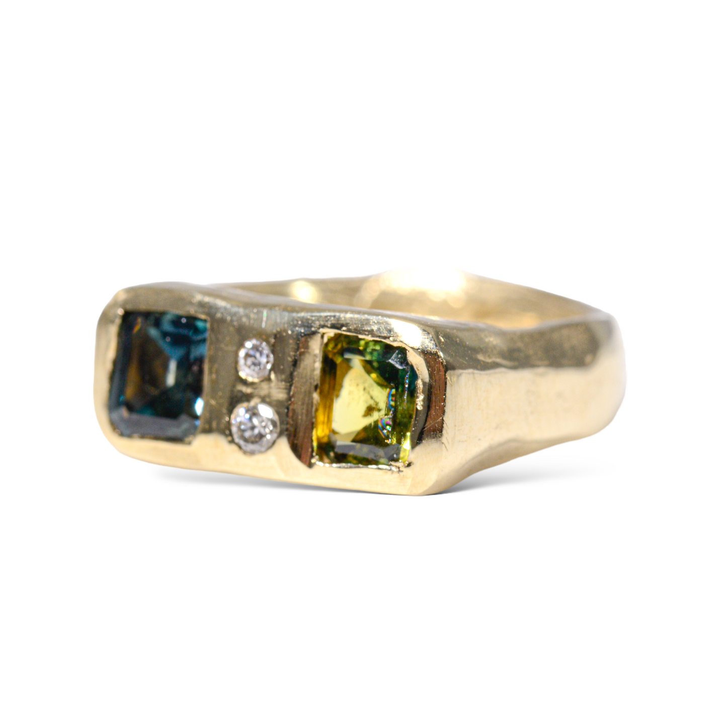 Sugar Cube Signet Ring