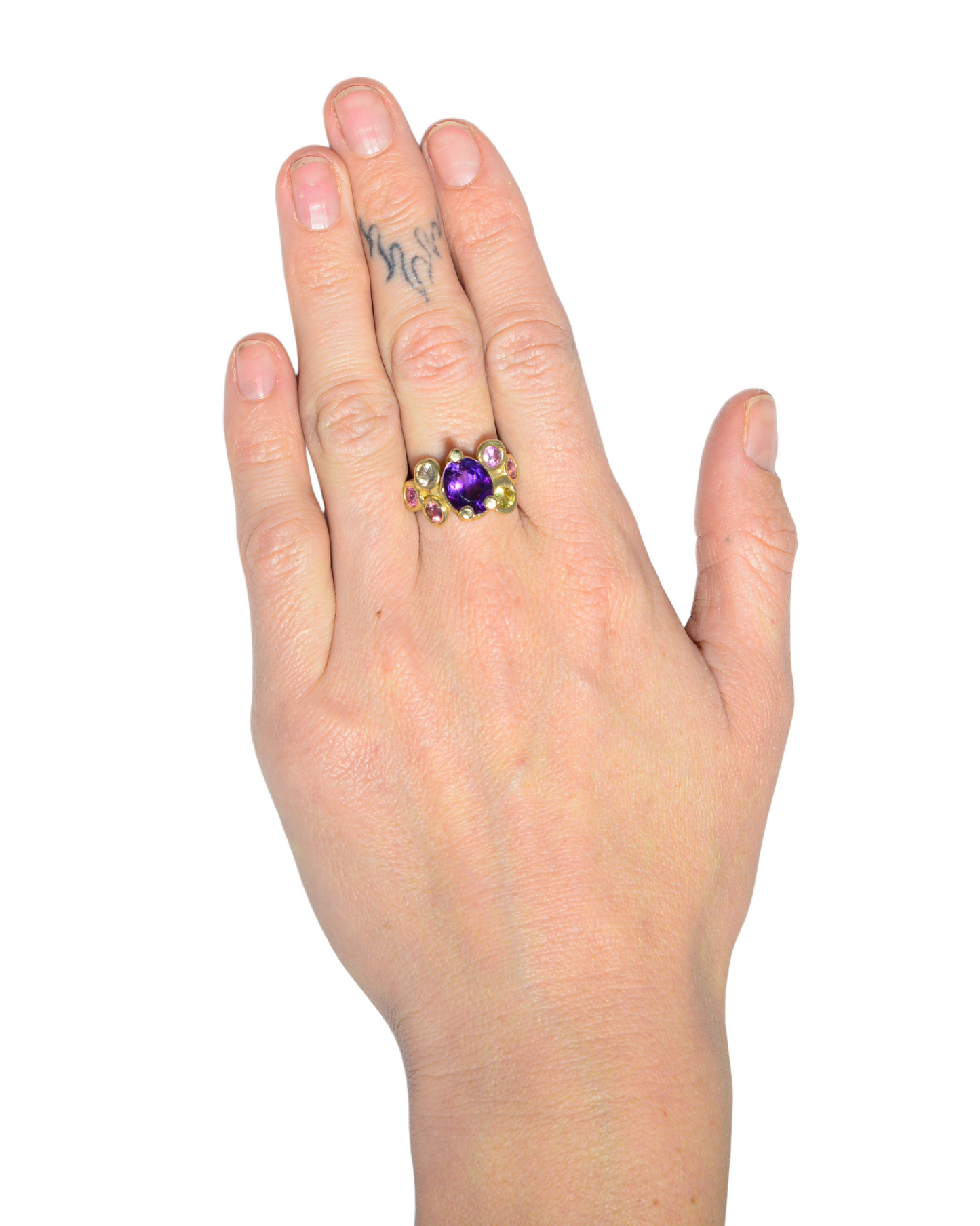 Amethyst Babe Ring