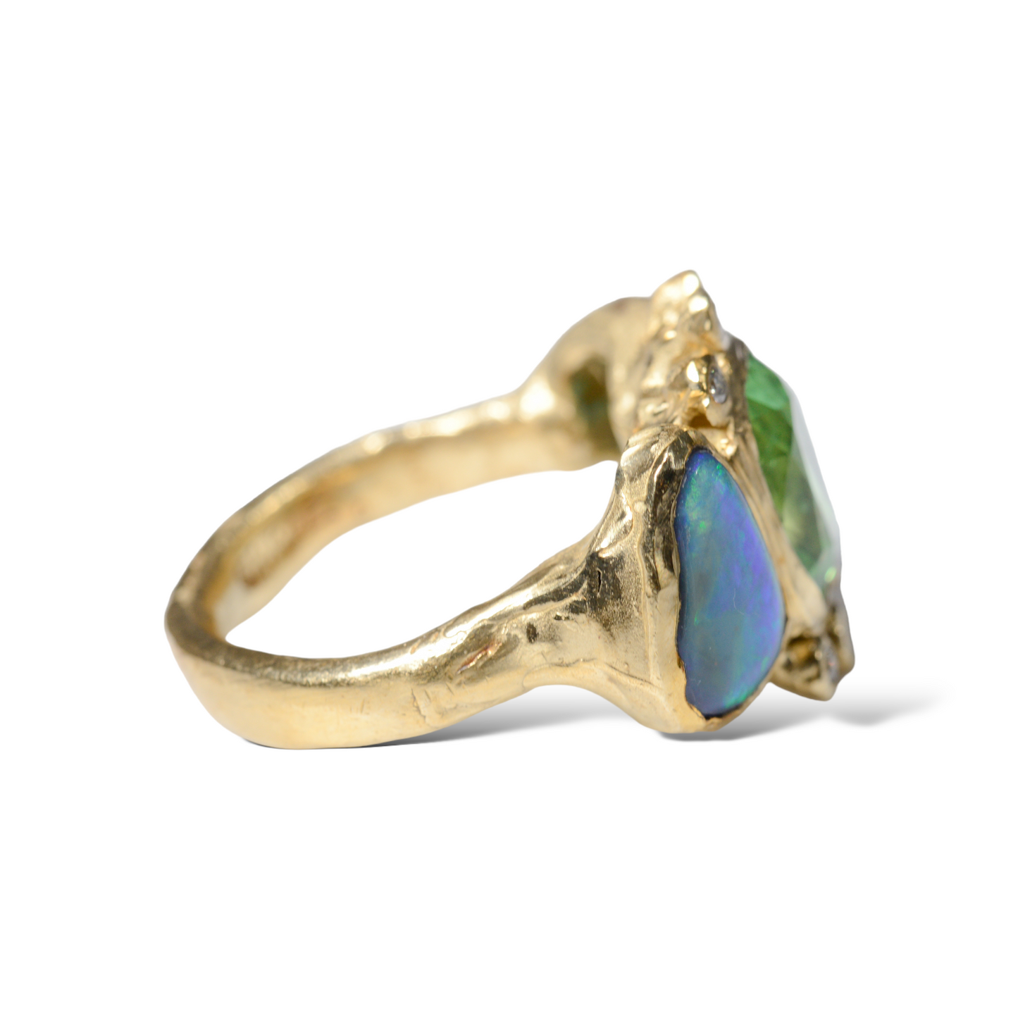 Bangin' Buttons Ring