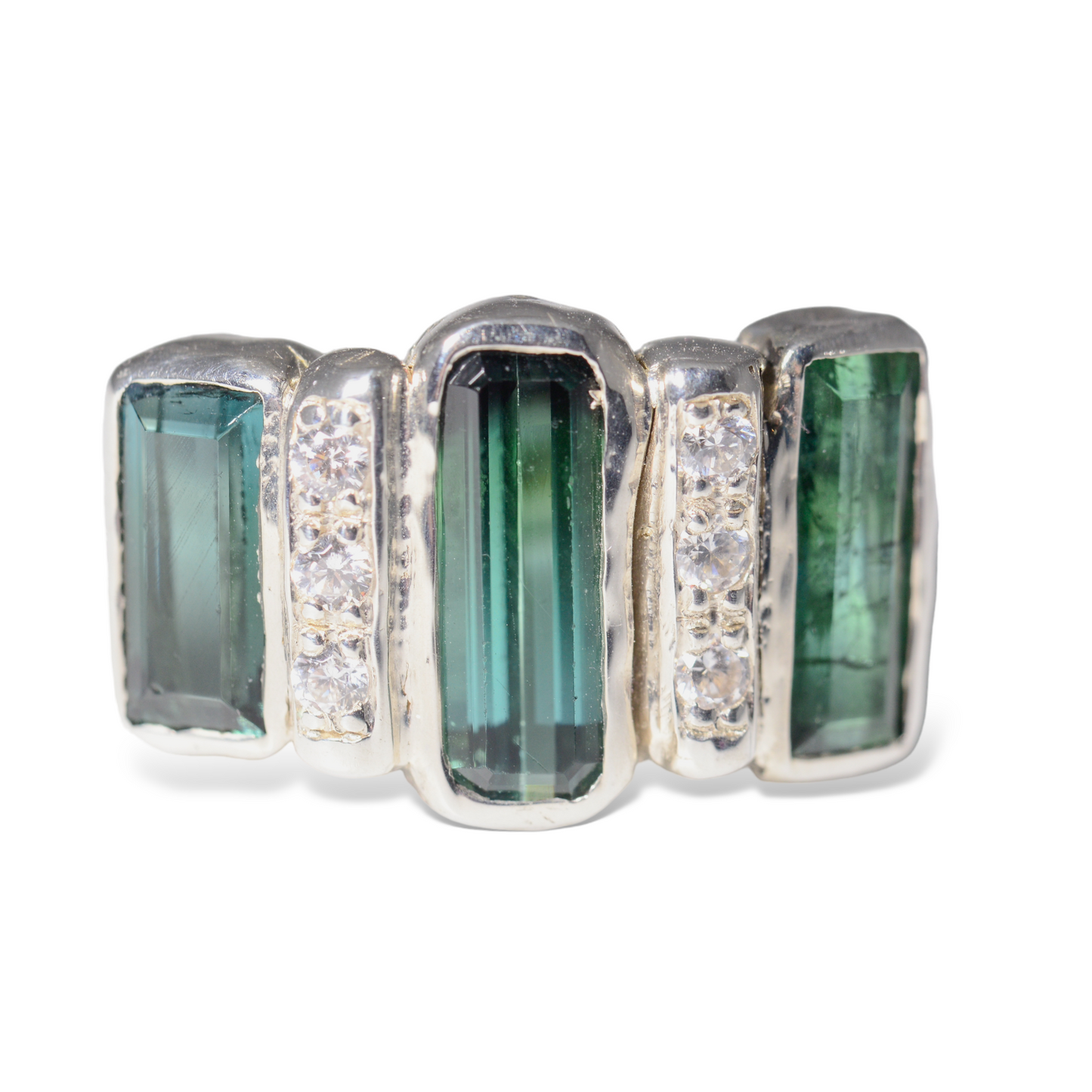 Tall Tourmaline Ring