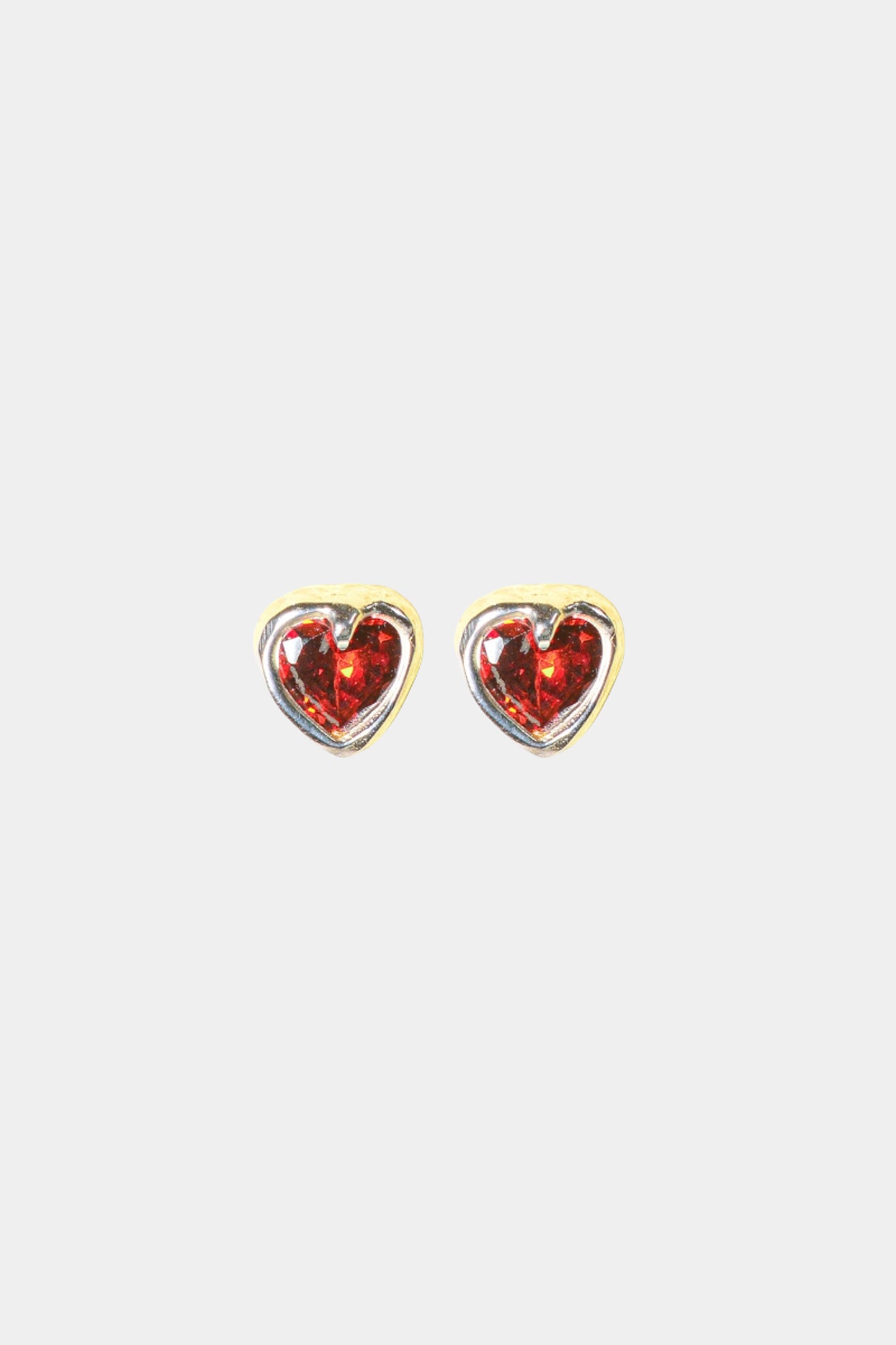Tiny Heart Studs