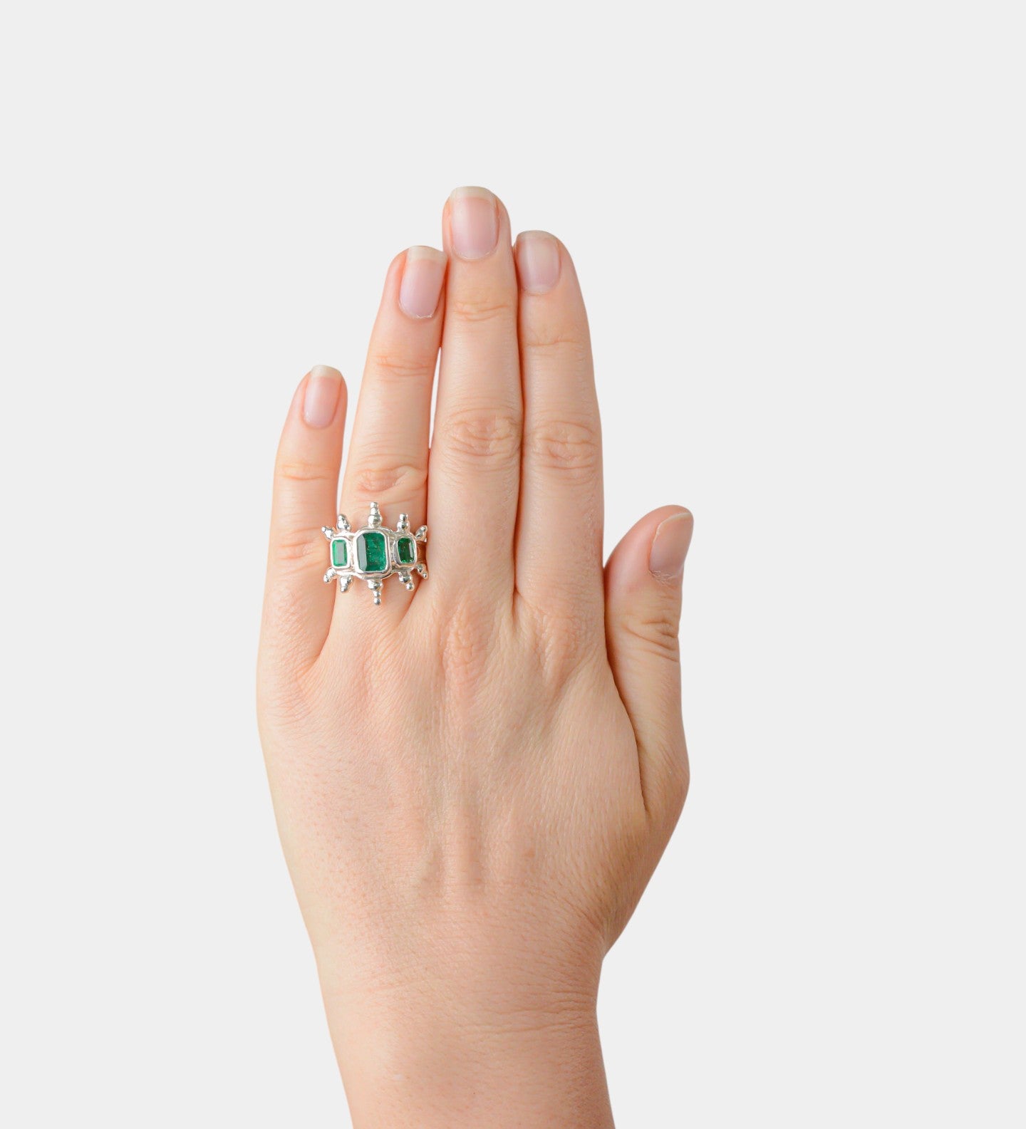 Cactus Trio Ring