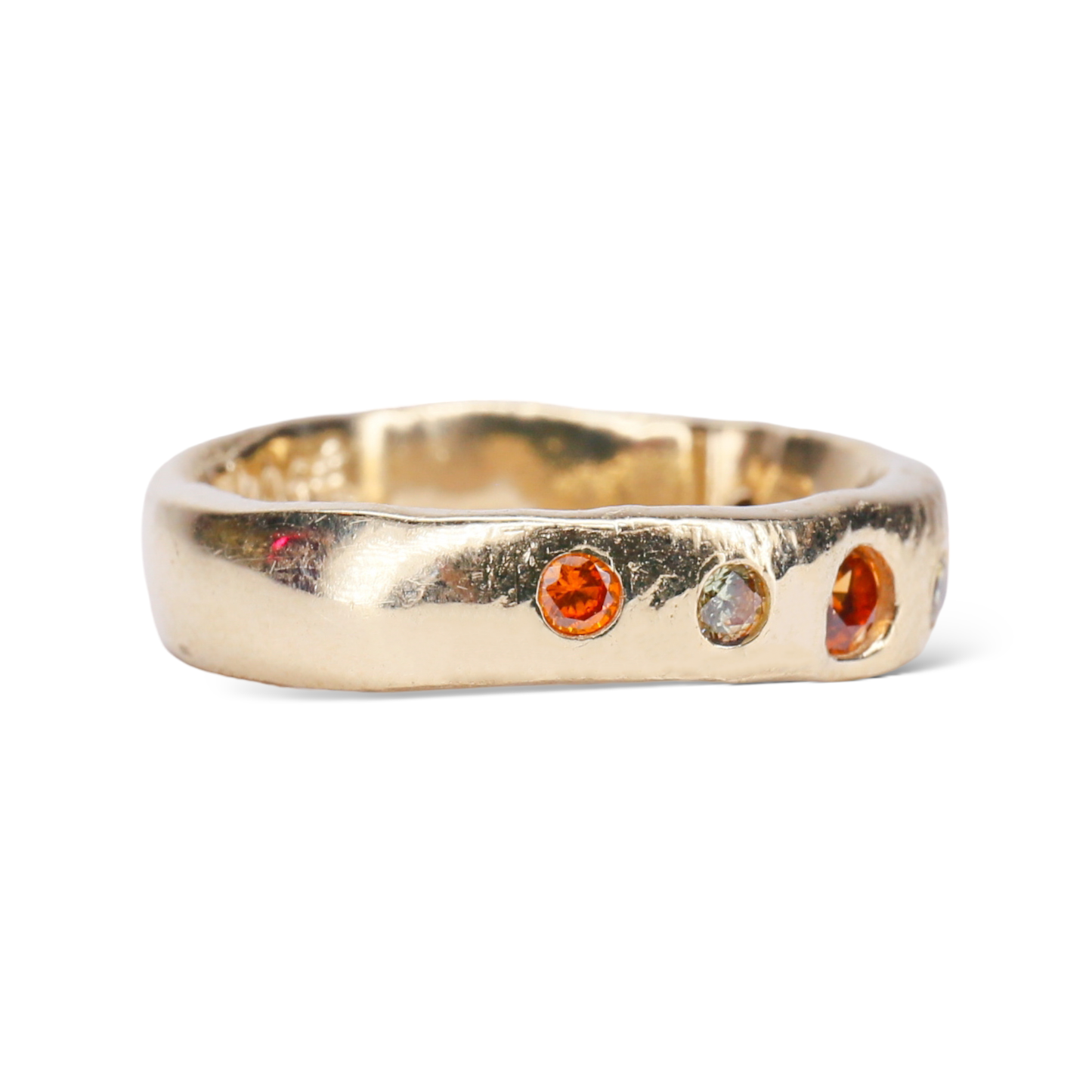 Orange Juice Stacker Ring