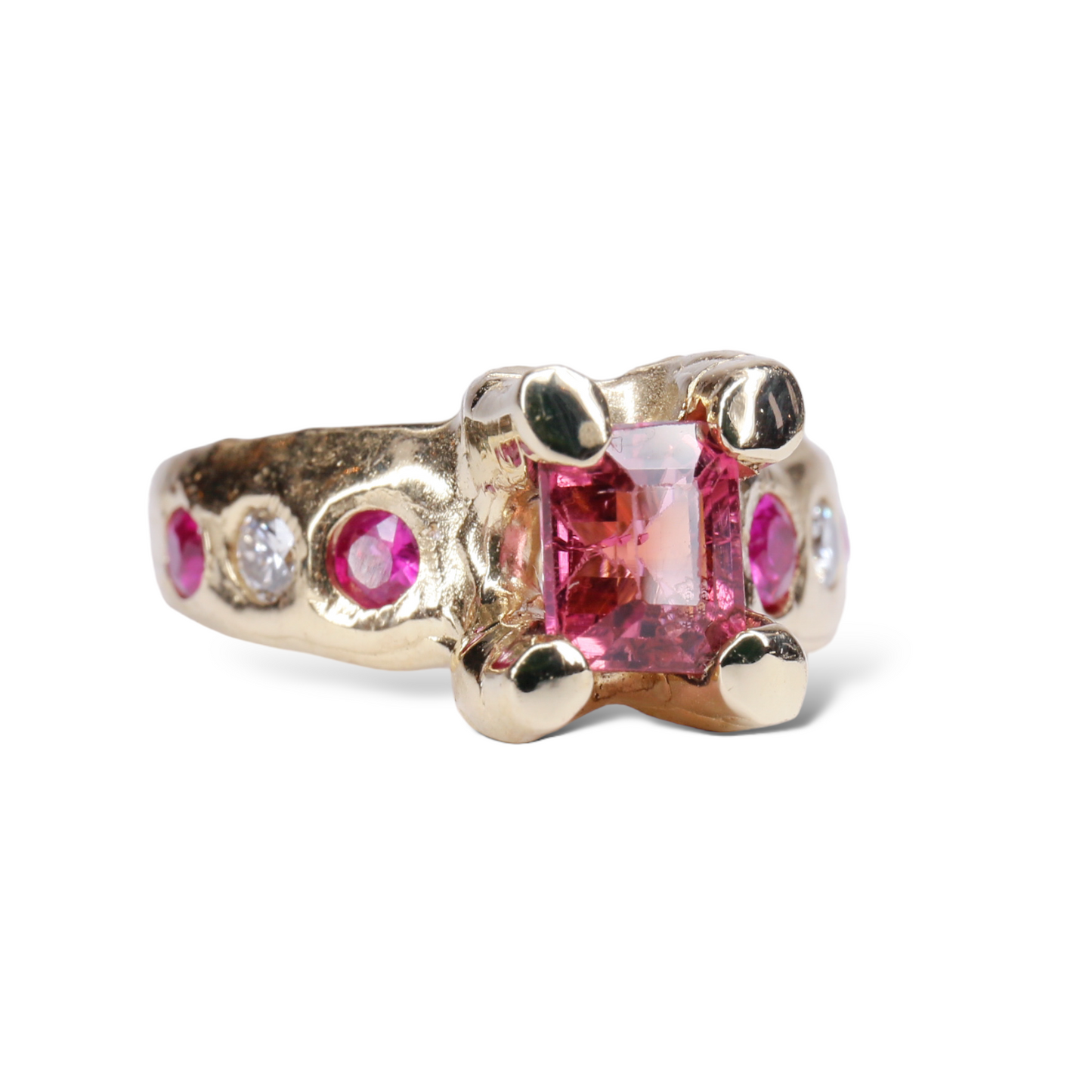 Candied Heart Ring
