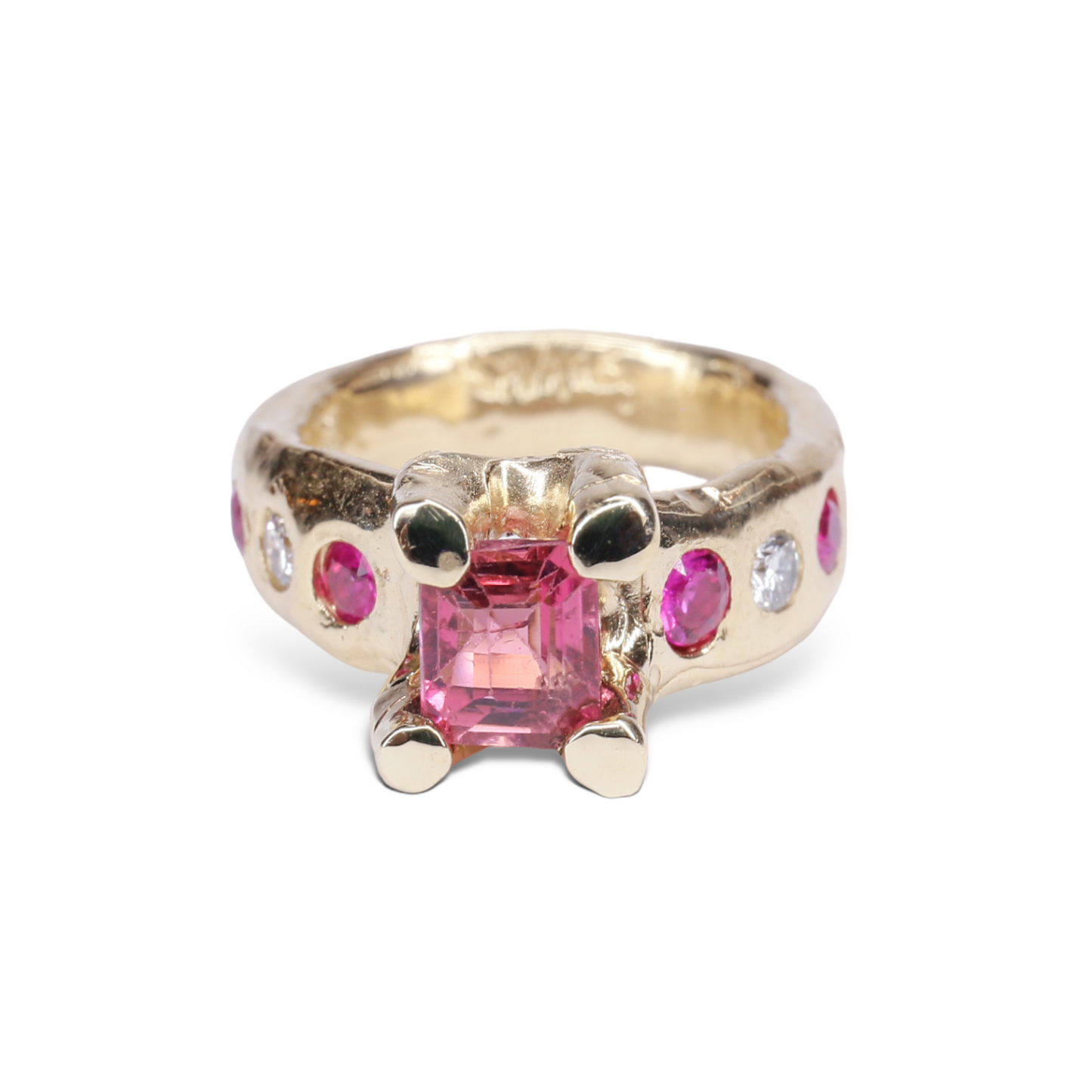 Candied Heart Ring