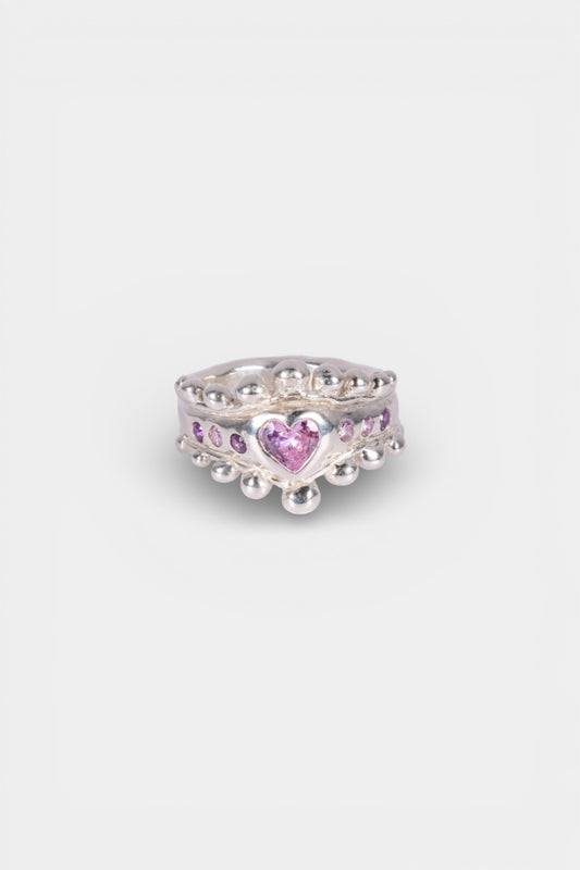 Bubblegum Heart Ring