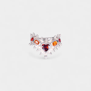Heart On The Line Ring