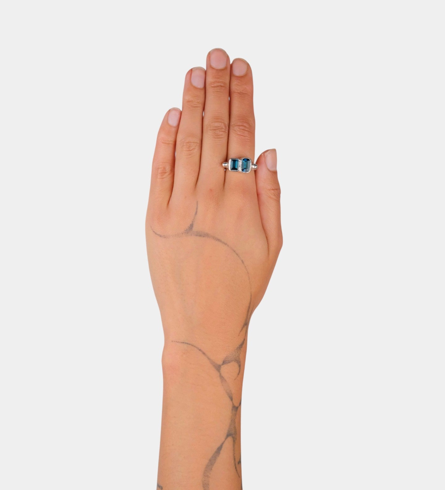 Aqua Twin Ring