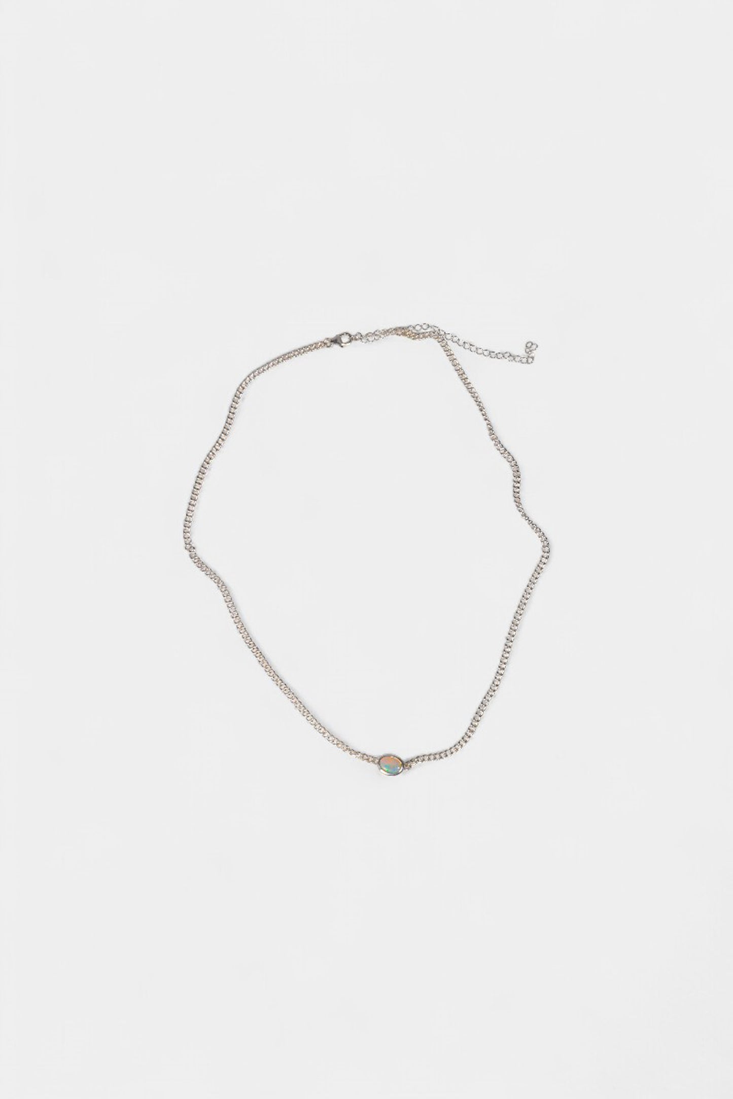 Aussie Opal Chain - White