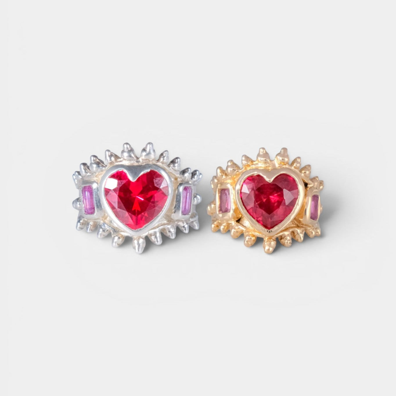 Ruby Heart Ring