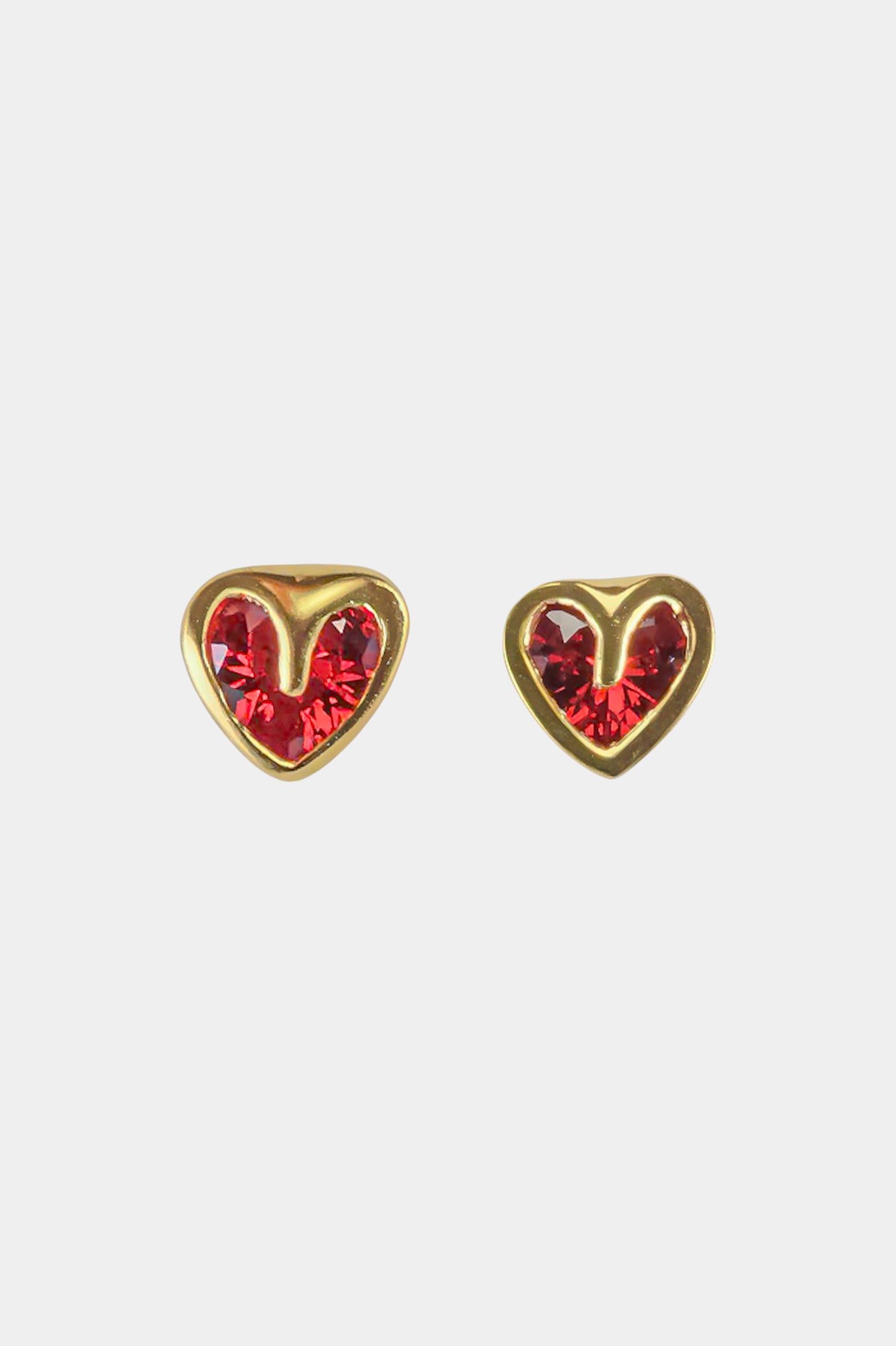 Tiny Heart Studs