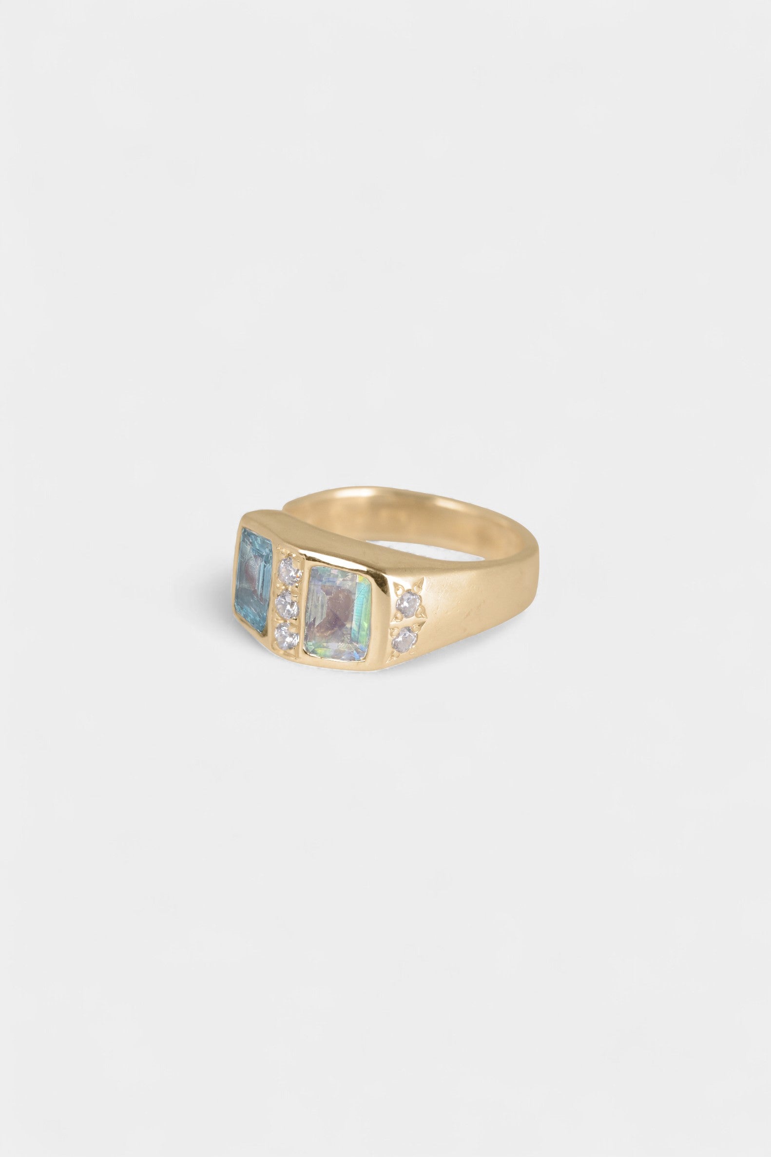 Moony Topaz Ring