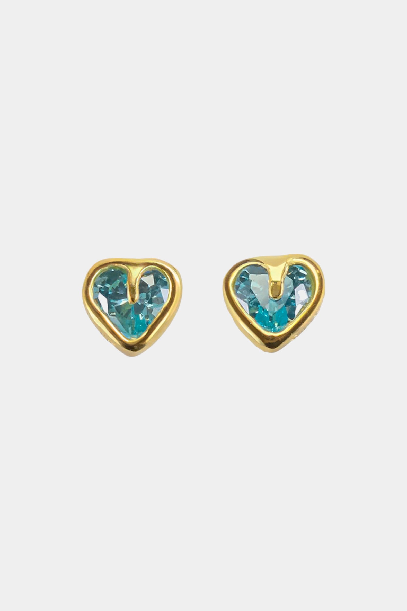 Tiny Heart Studs
