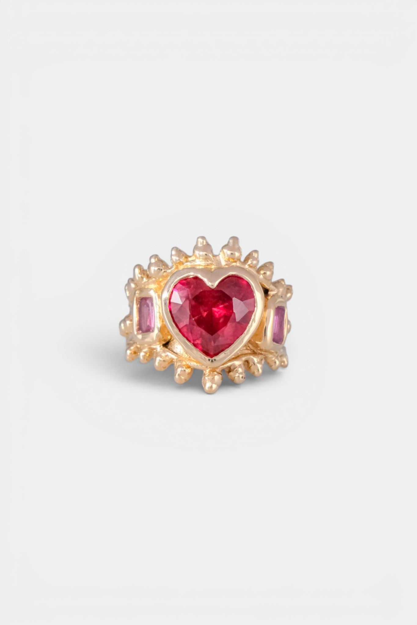 Ruby Heart Ring