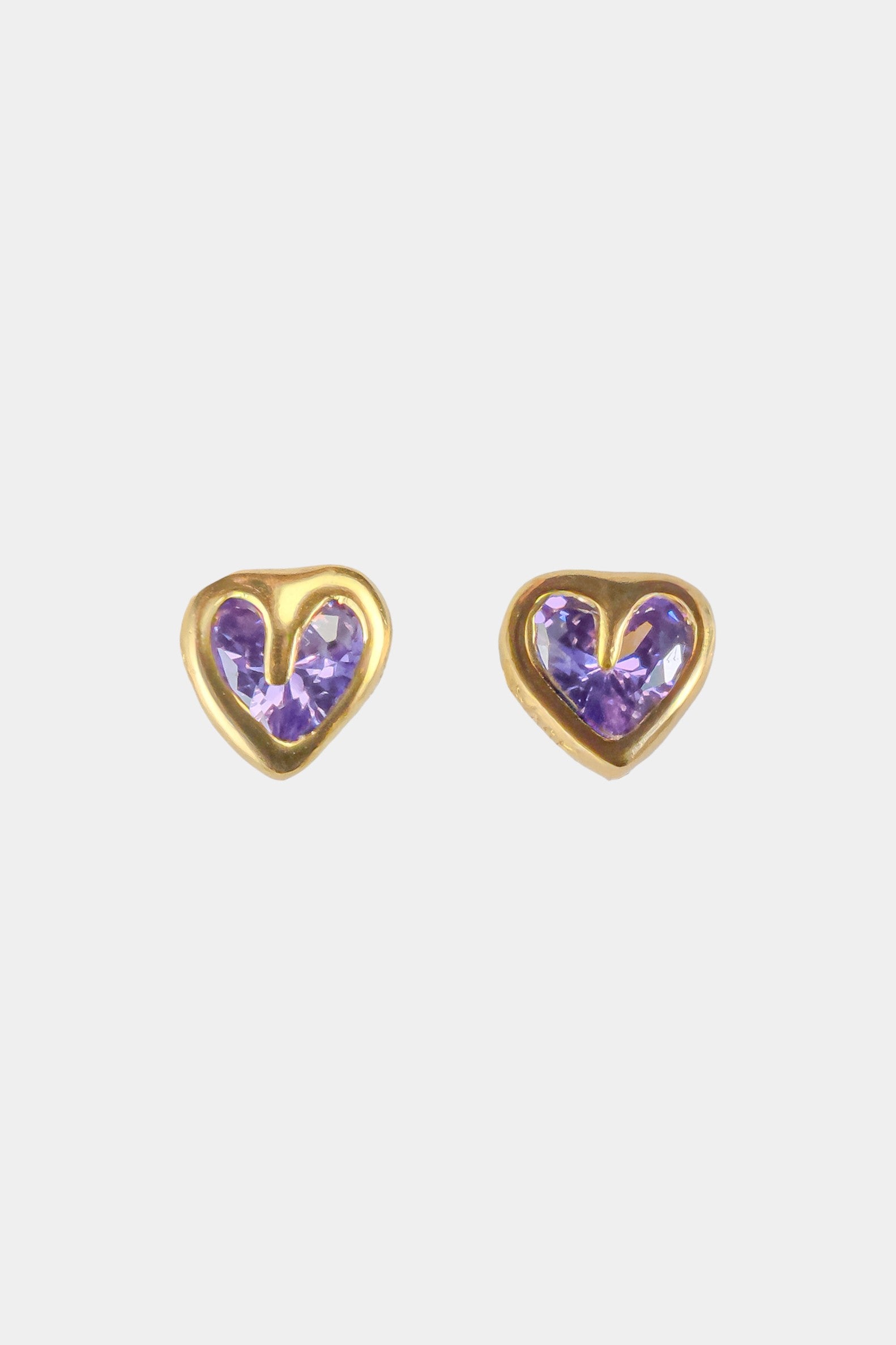 Tiny Heart Studs