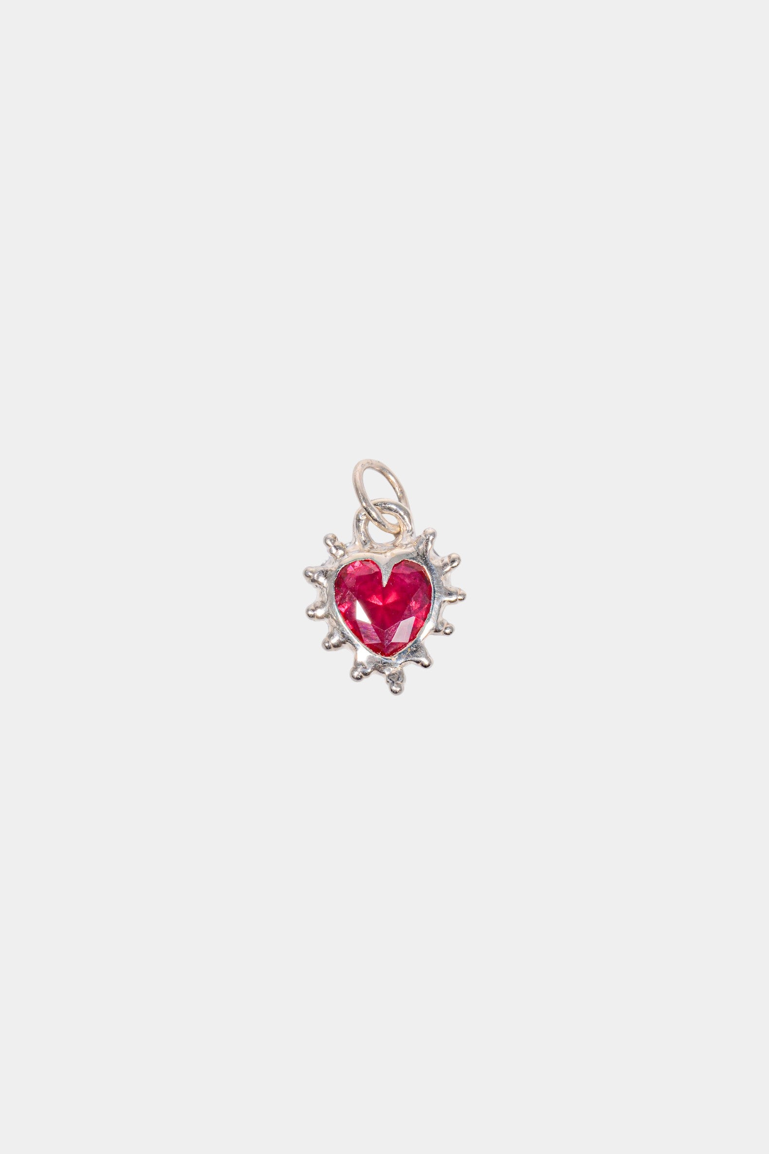 Ruby Heart Pendant