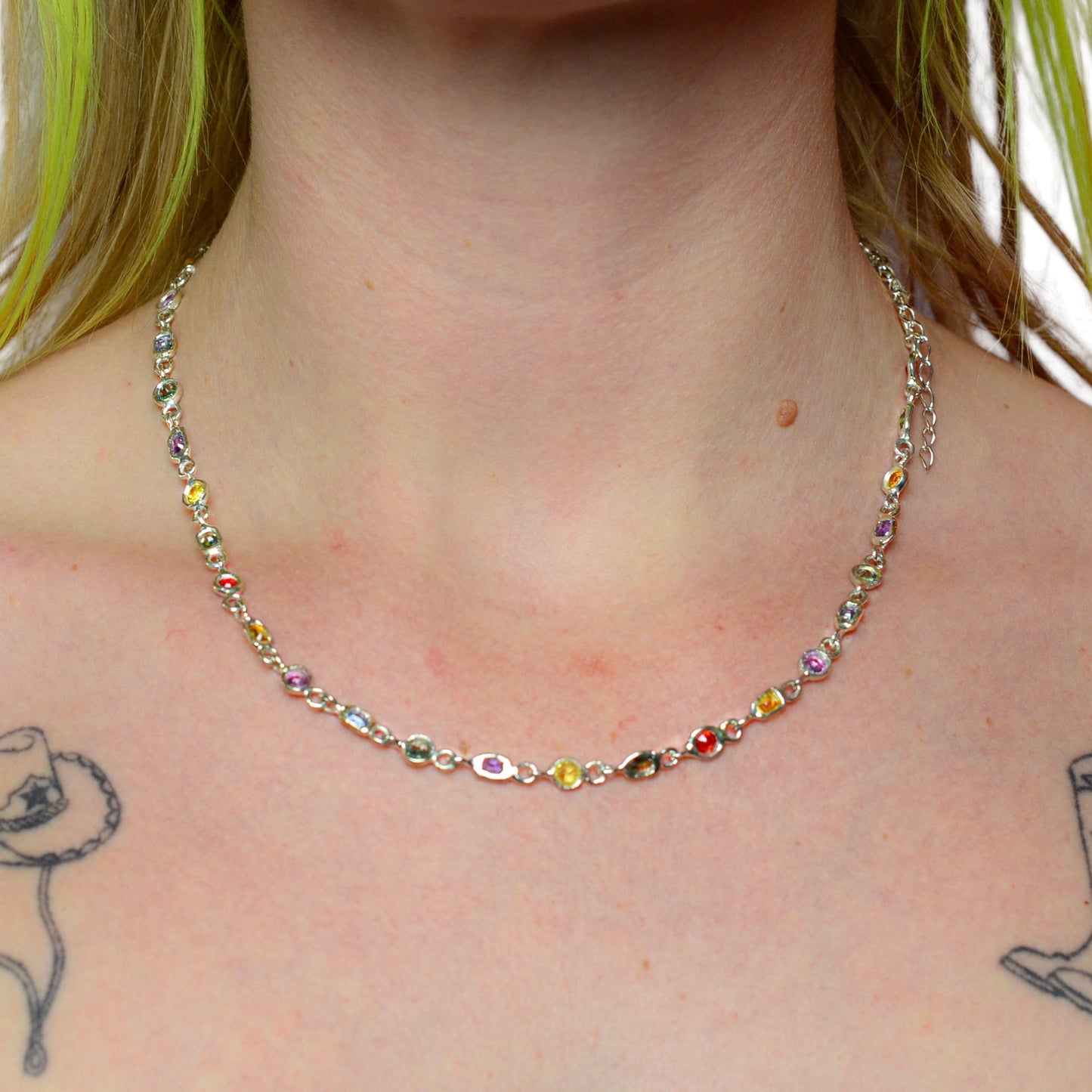 Sapphire Constellation  Necklace