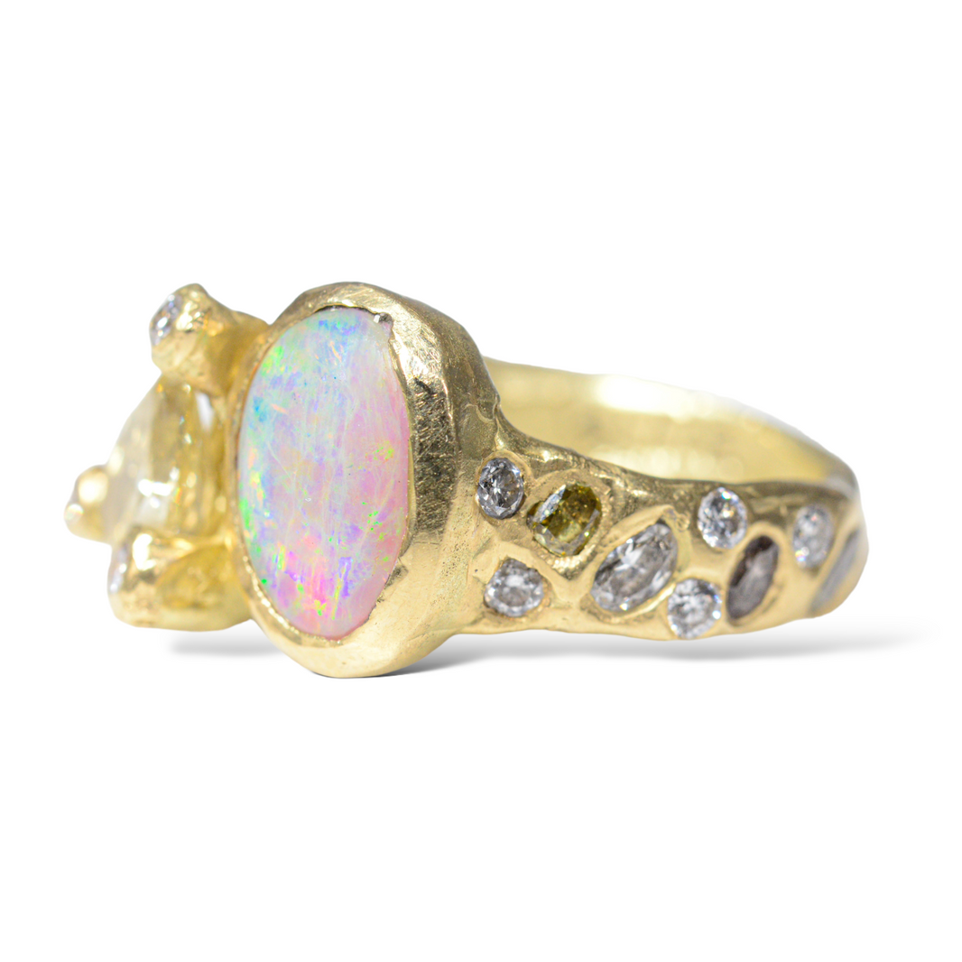 SAVAGE BEAUTY RING GOLD