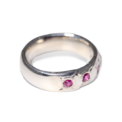 Pink Stacker Ring