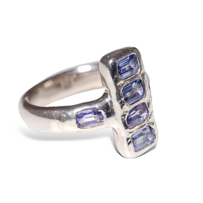 Sapphire Tab Ring
