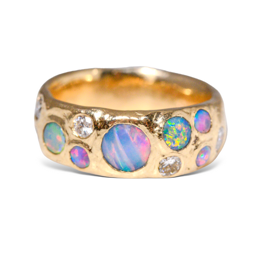 Opal Scatter Ring