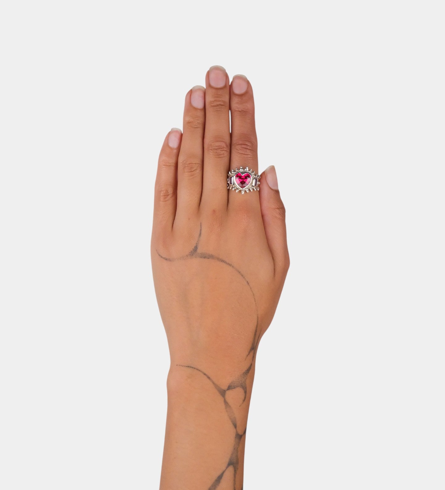 Ruby Heart Ring