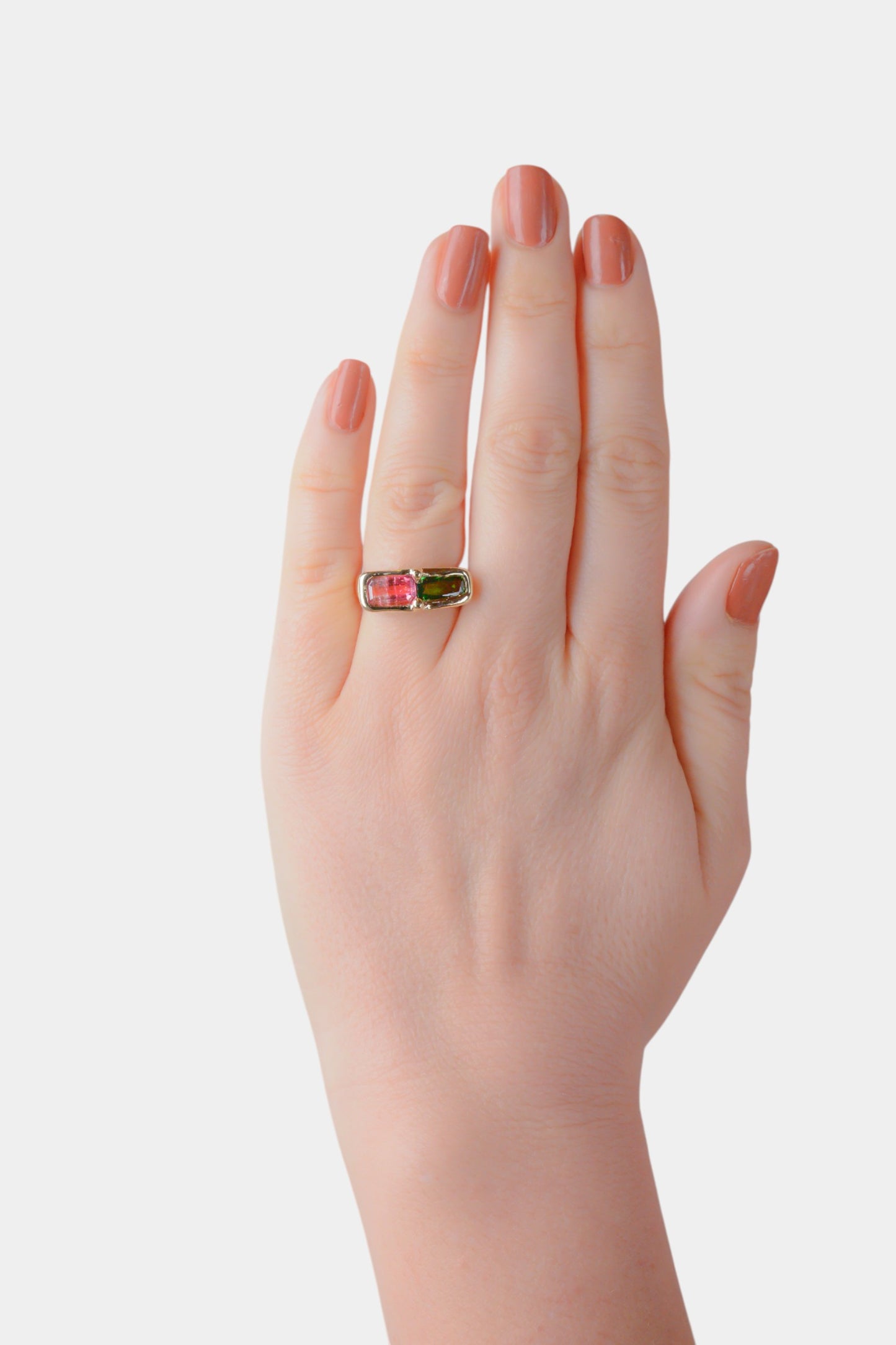 Squished Together Ring