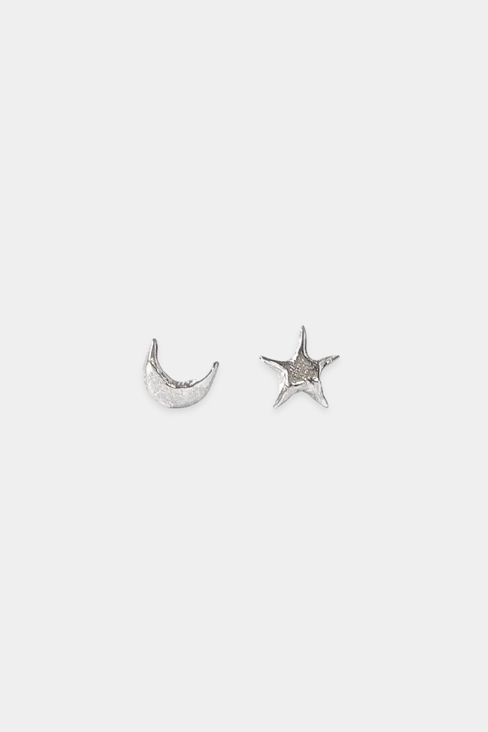 Star Moon Studs
