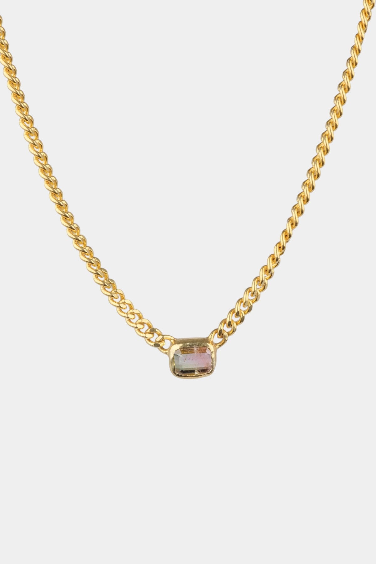 NQR - Gold Vermeil Tourmaline Necklace
