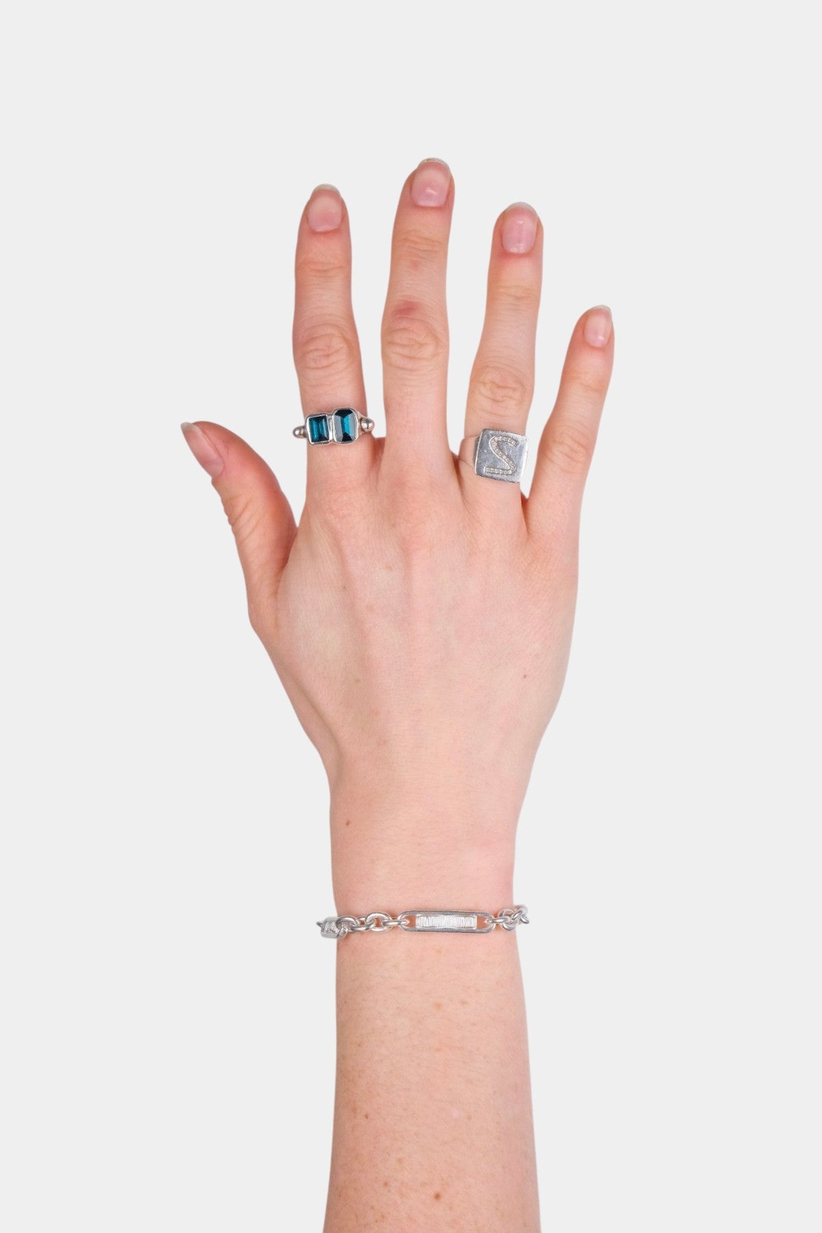 SAMPLE - Silver Grans Bracelet