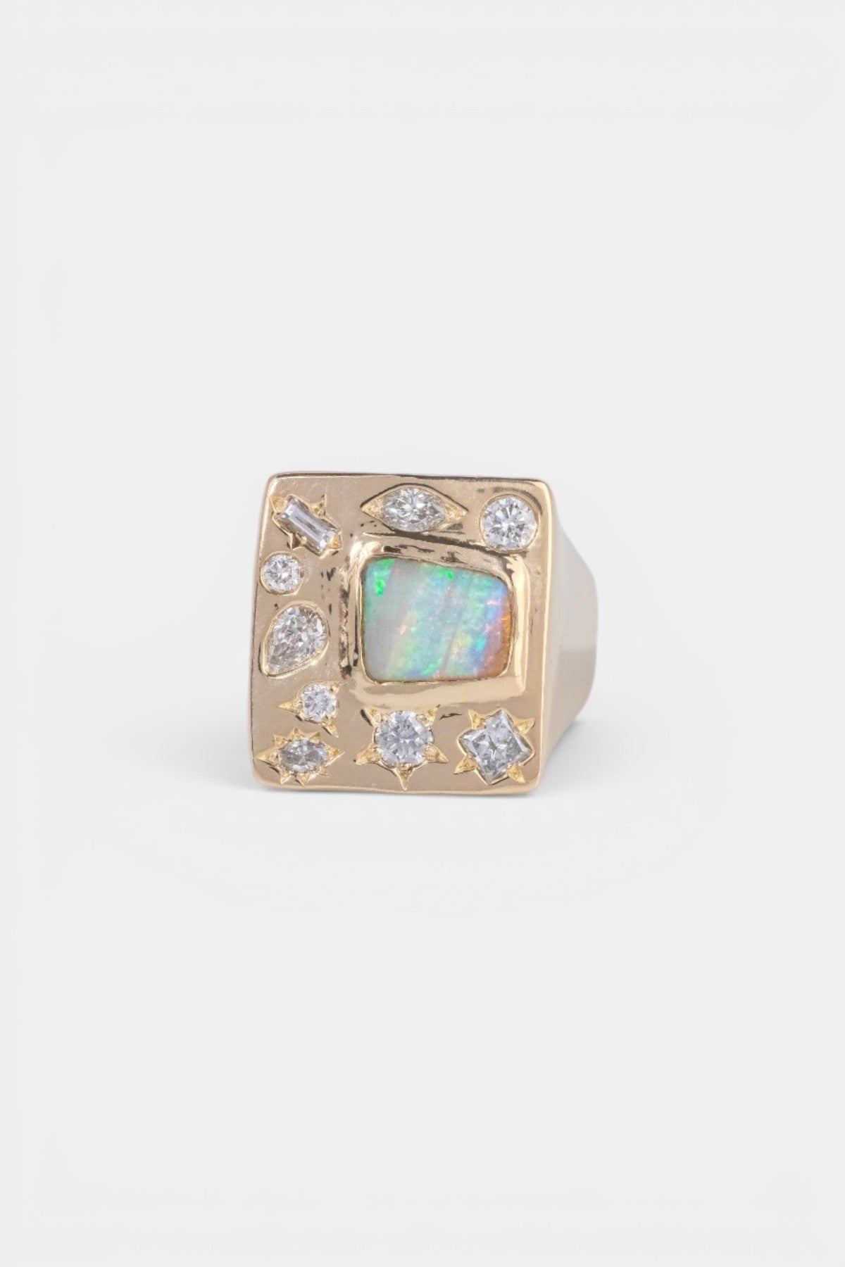Stereo Sound Signet Ring