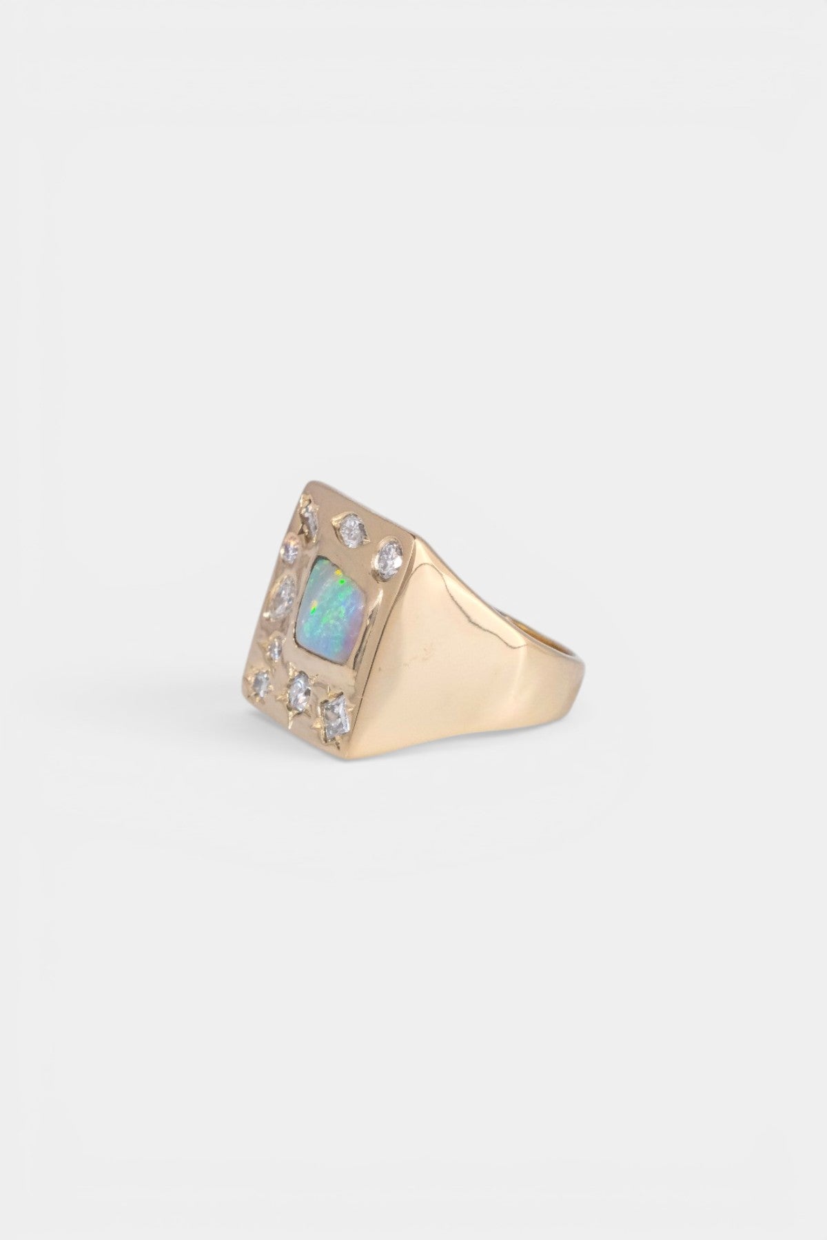 Stereo Sound Signet Ring