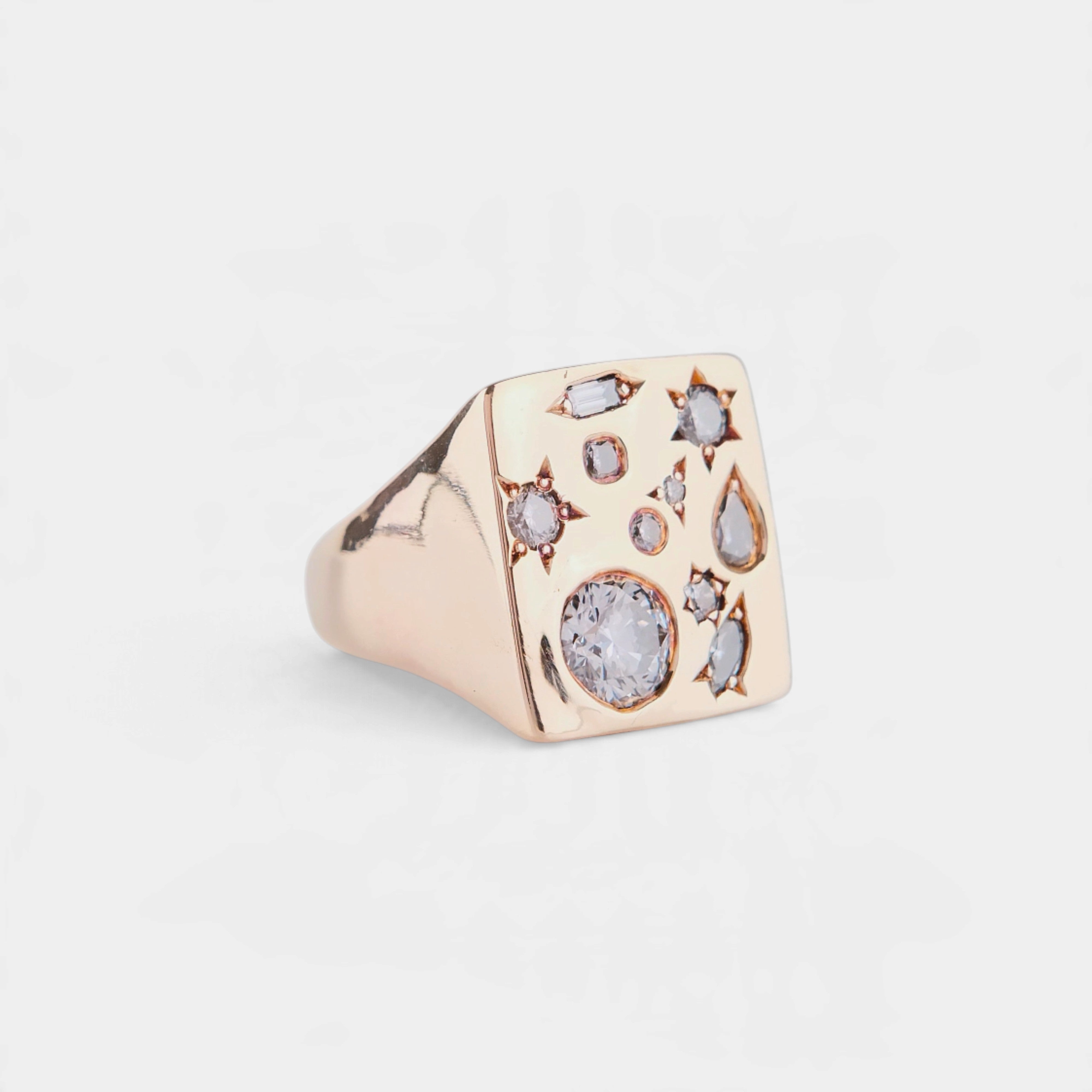 Bottle Rocket Signet Ring