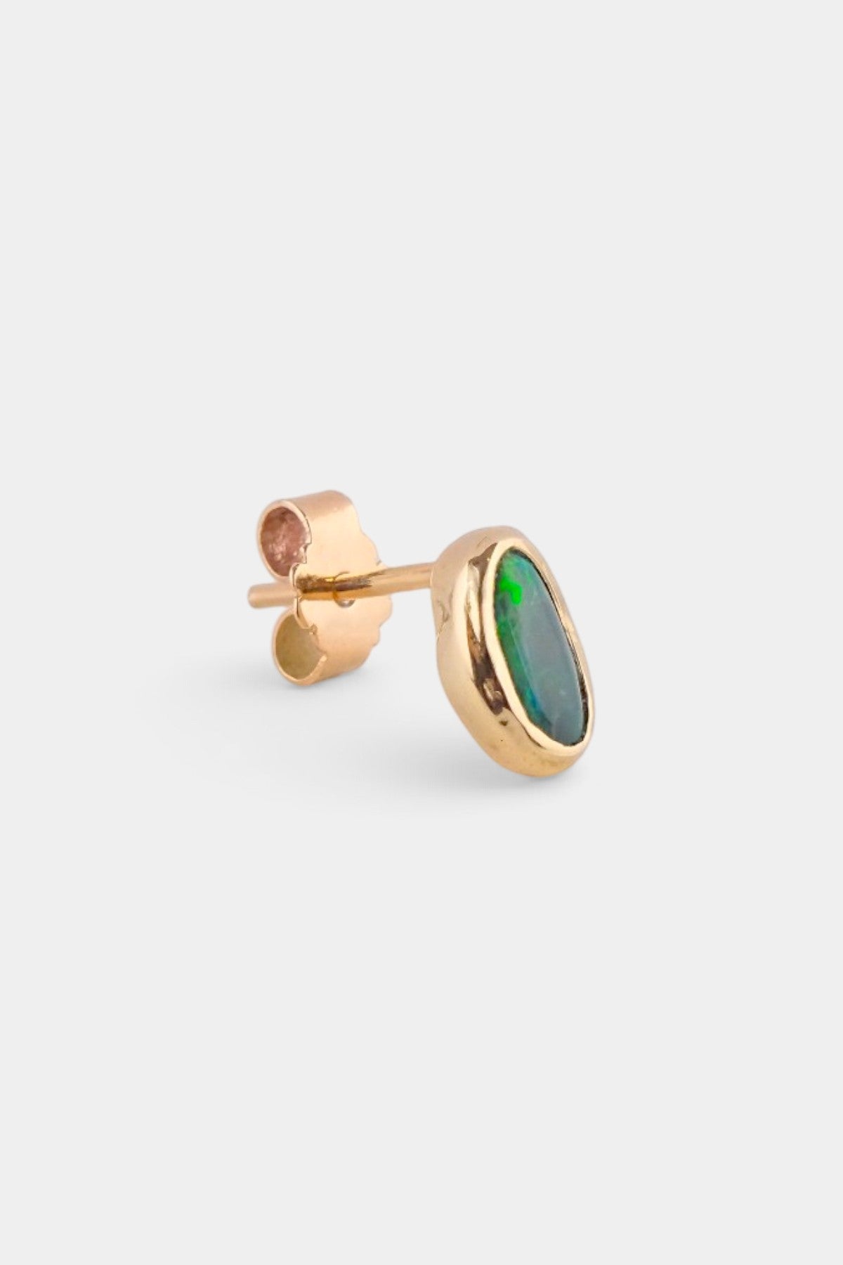 Lone Wolf Opal Stud