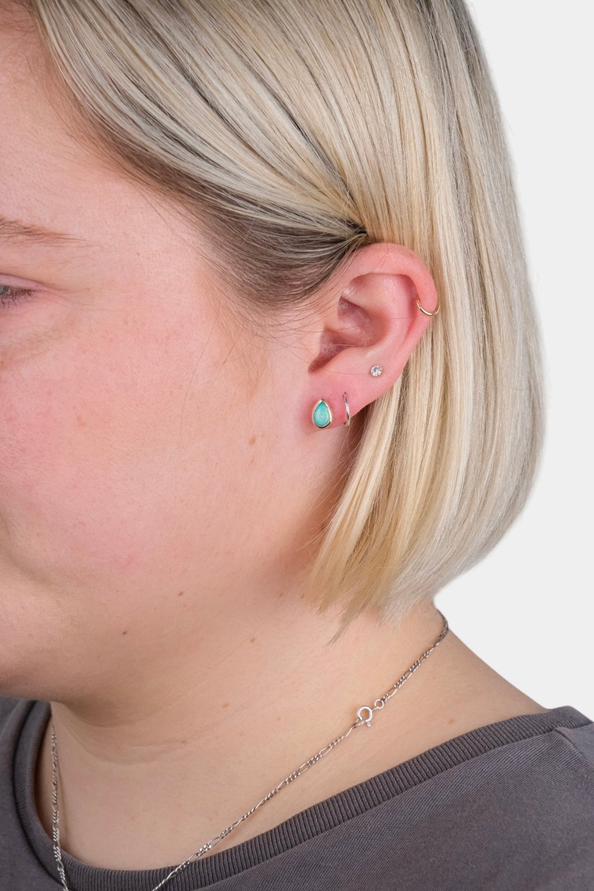 On Top Opal Stud