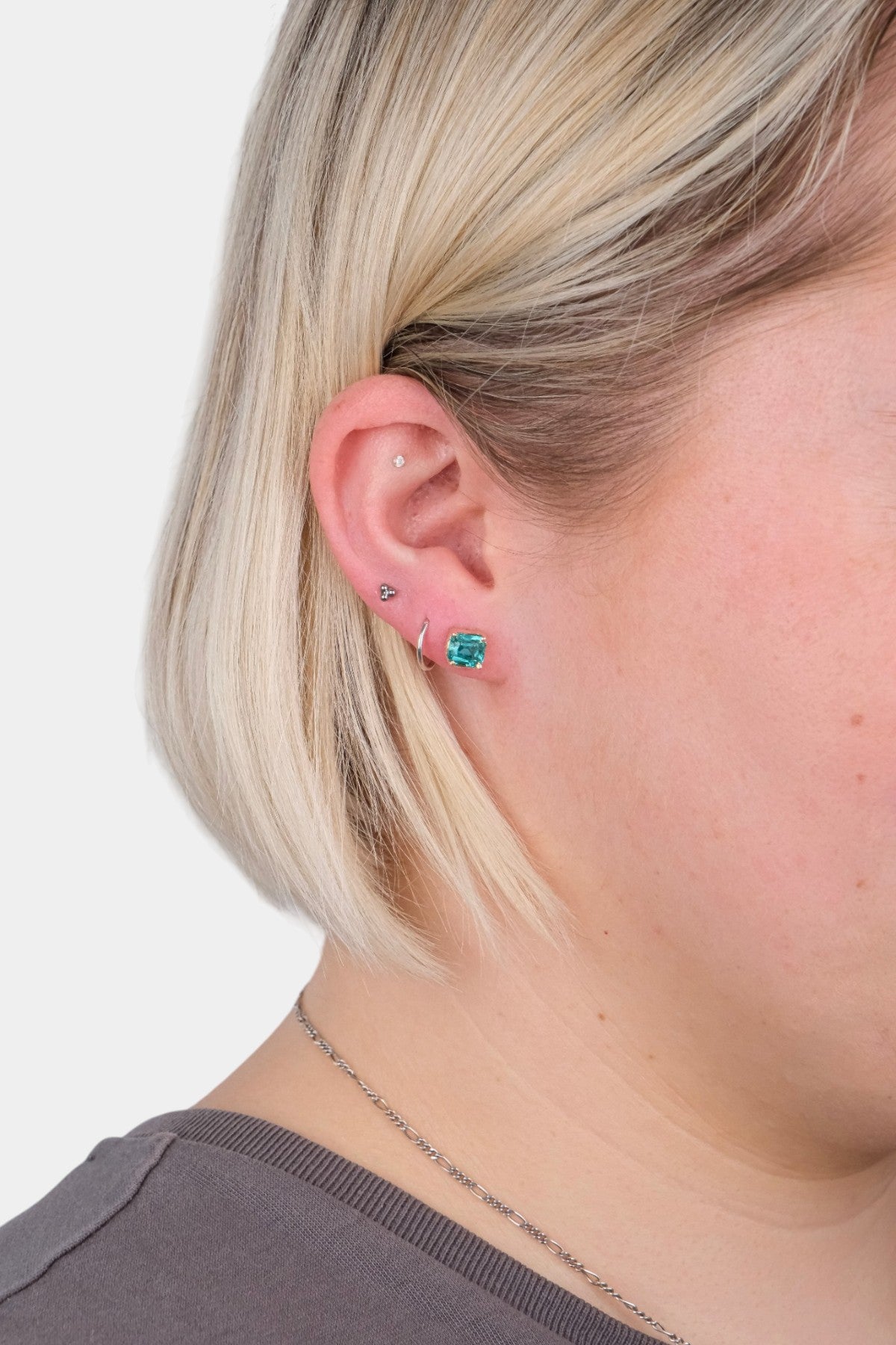 At The Forefront Zirconia Stud