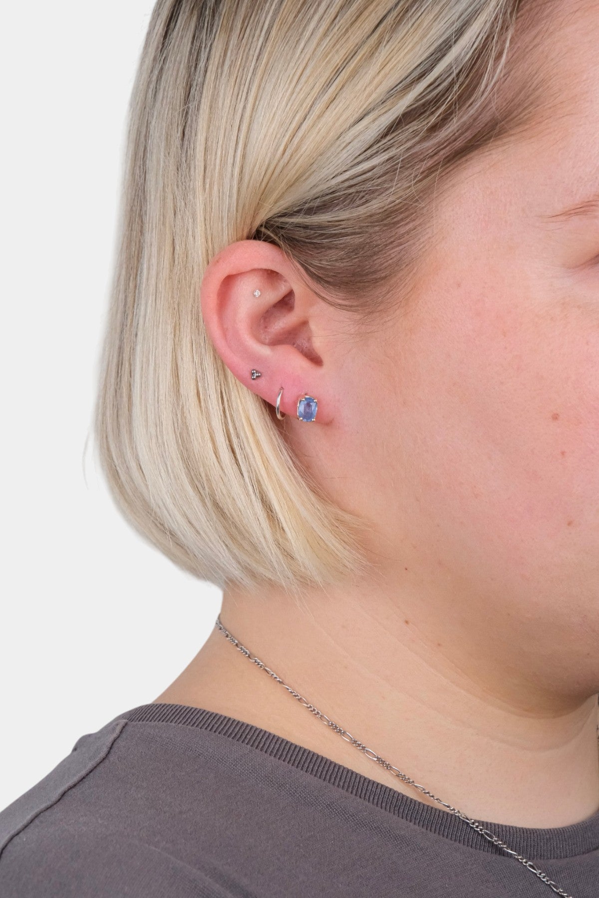 Home Alone Zirconia Stud